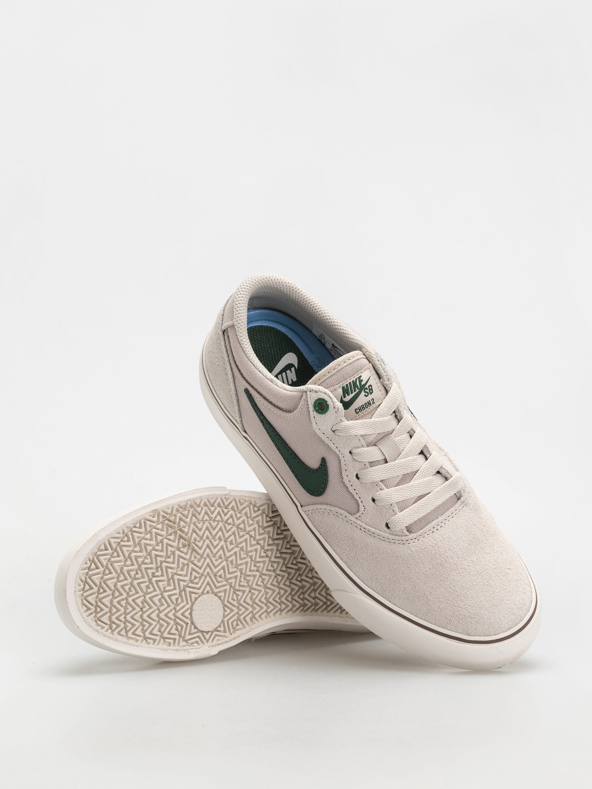 Nike SB Chron 2 Cipők (lt orewood brn/fir phantom mink brown)
