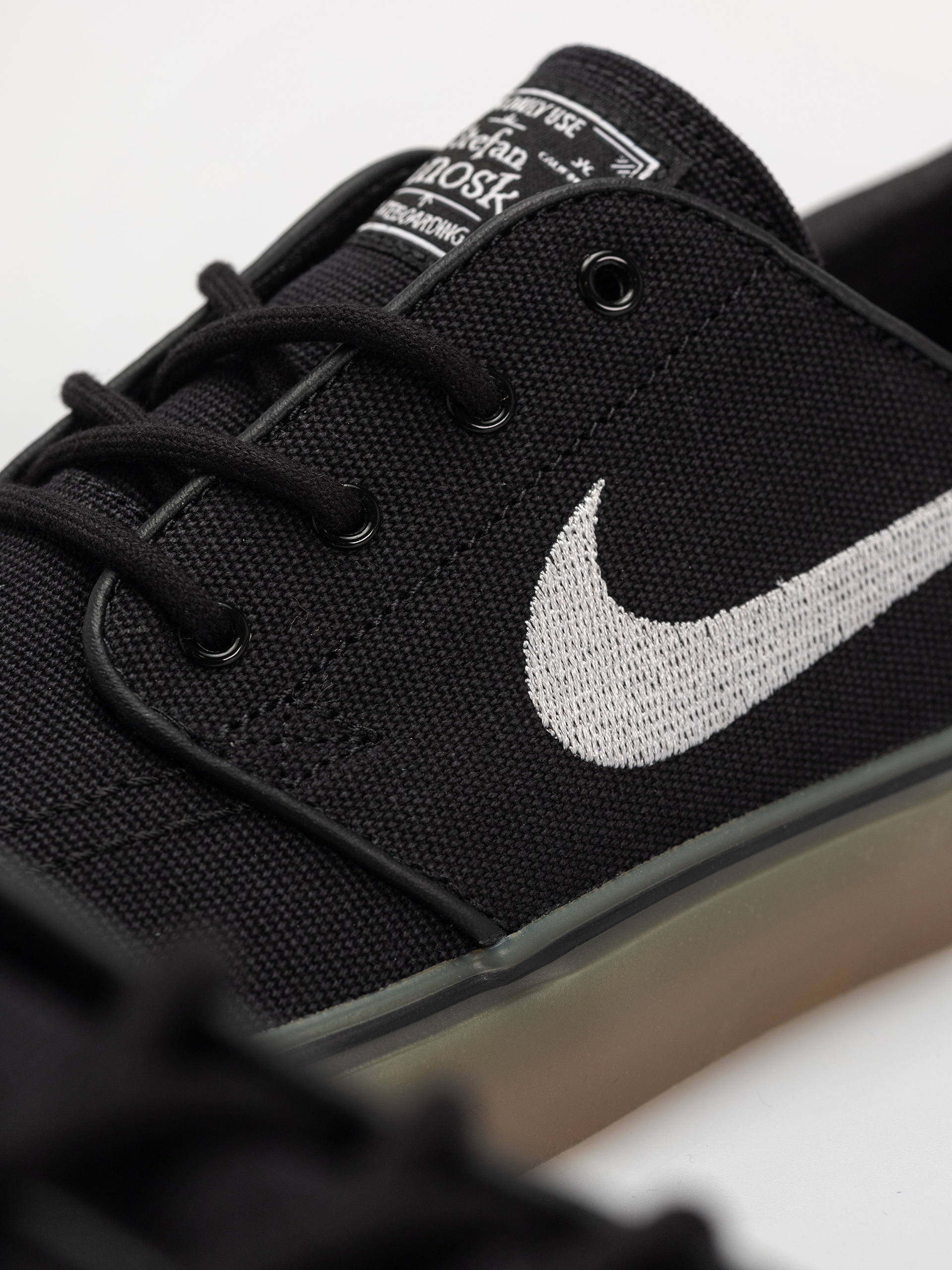 Nike SB Zoom Janoski Og+ Canvas Cipők (black/white black white)