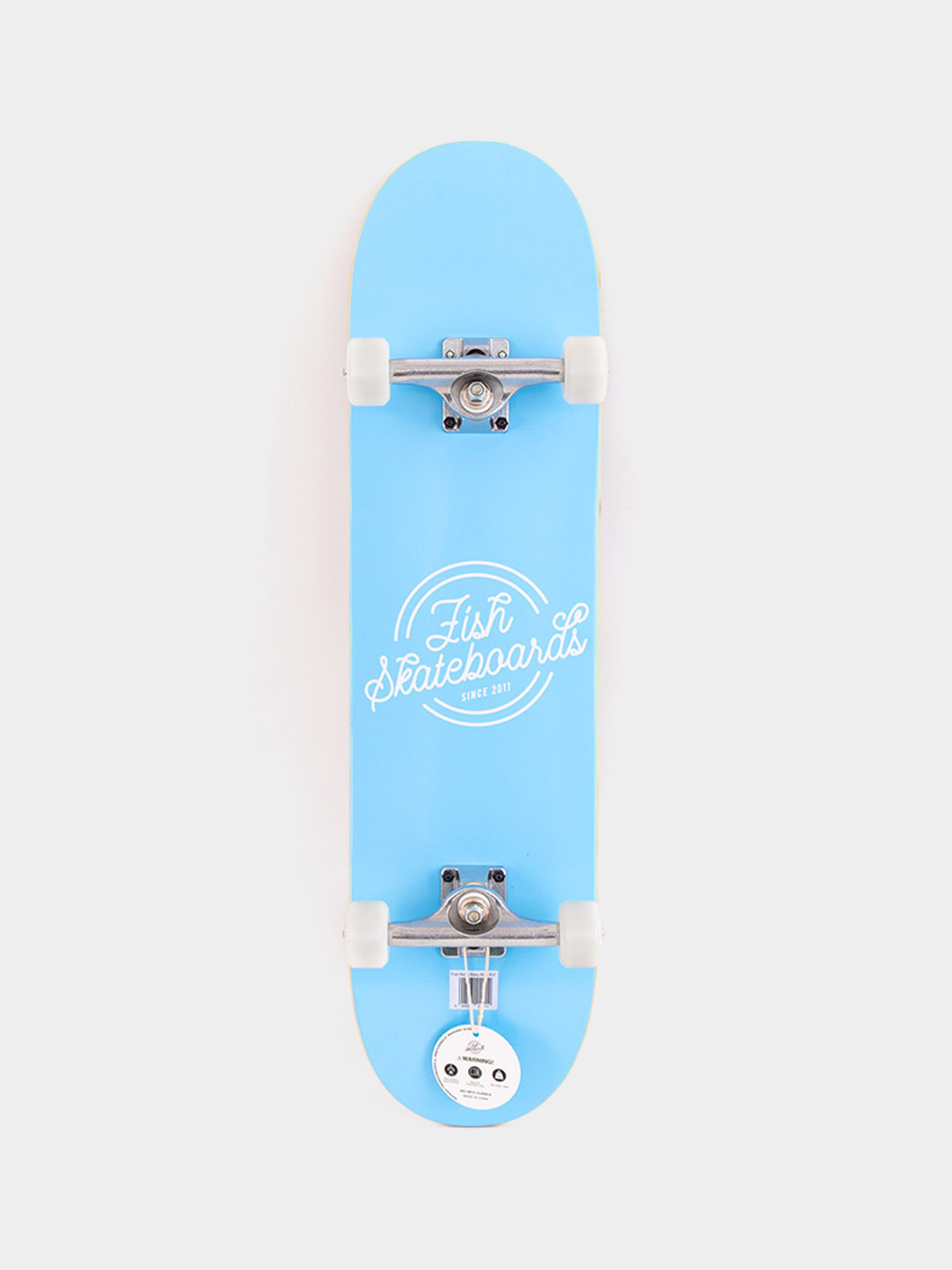 Komplett gördeszka Fish Skateboards Pro Retro Blue