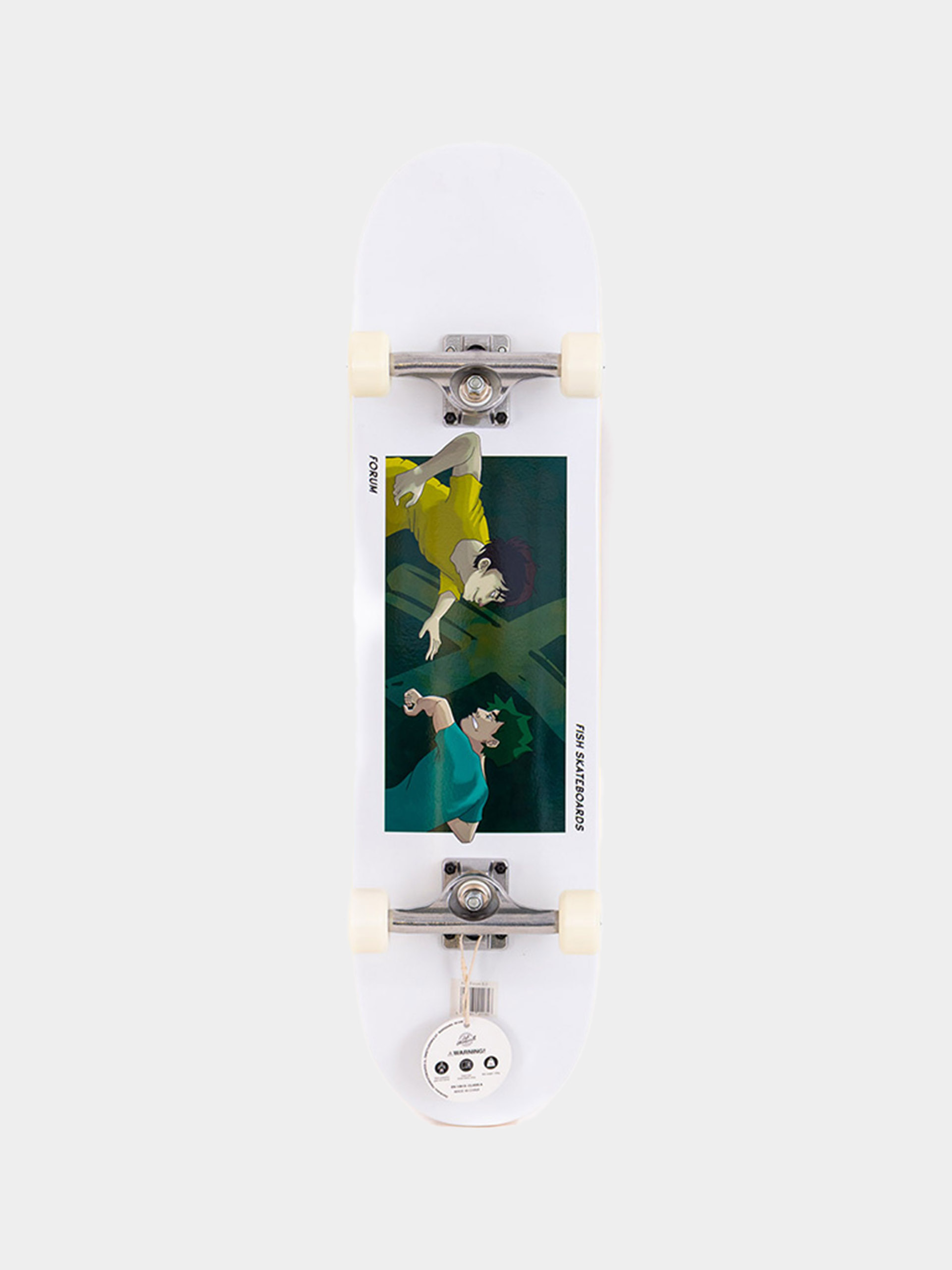 Komplett gördeszka Fish Skateboards Pro Forum