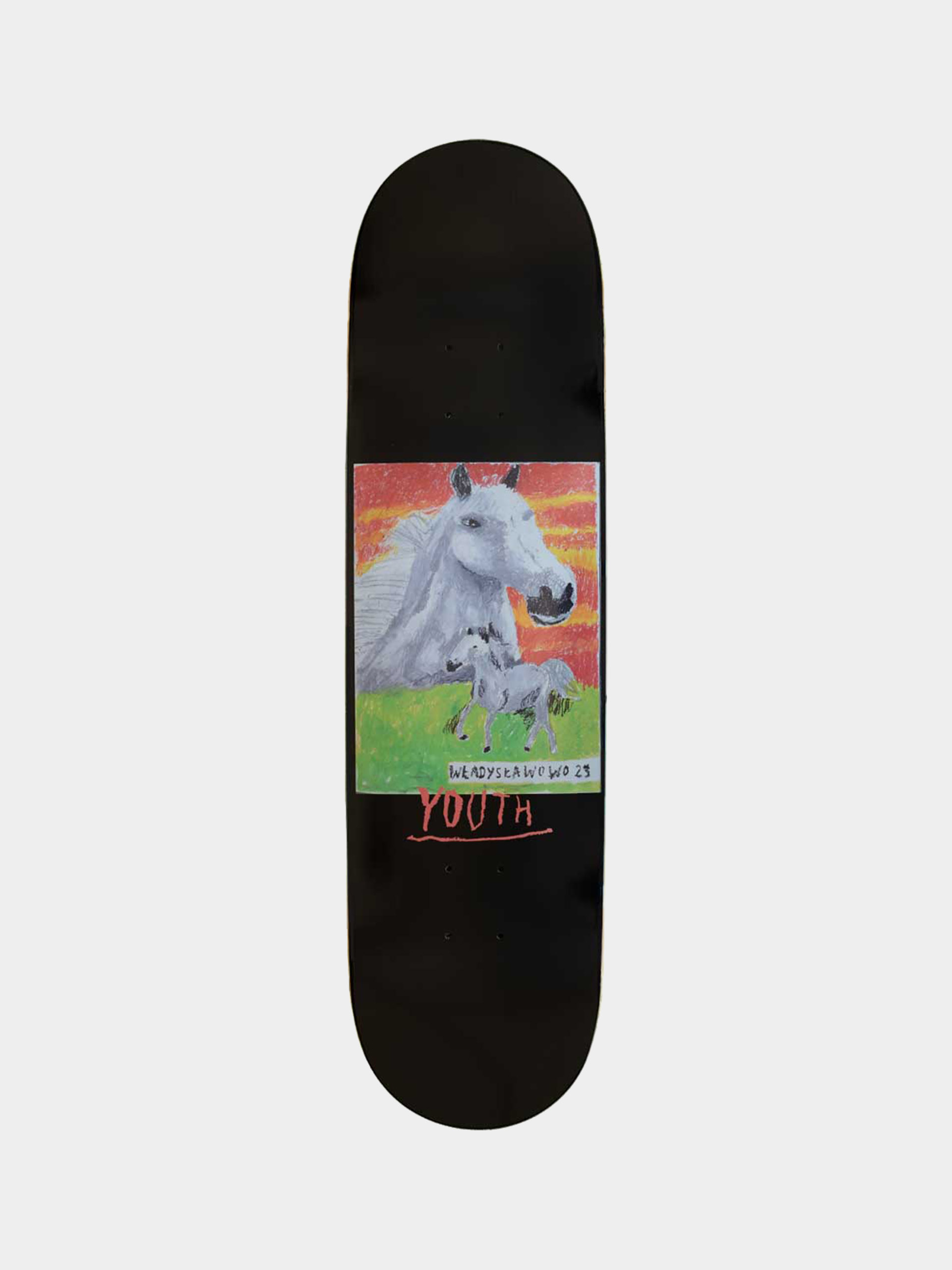 Gördeszka lap Youth Skateboards Władysławowo (black)