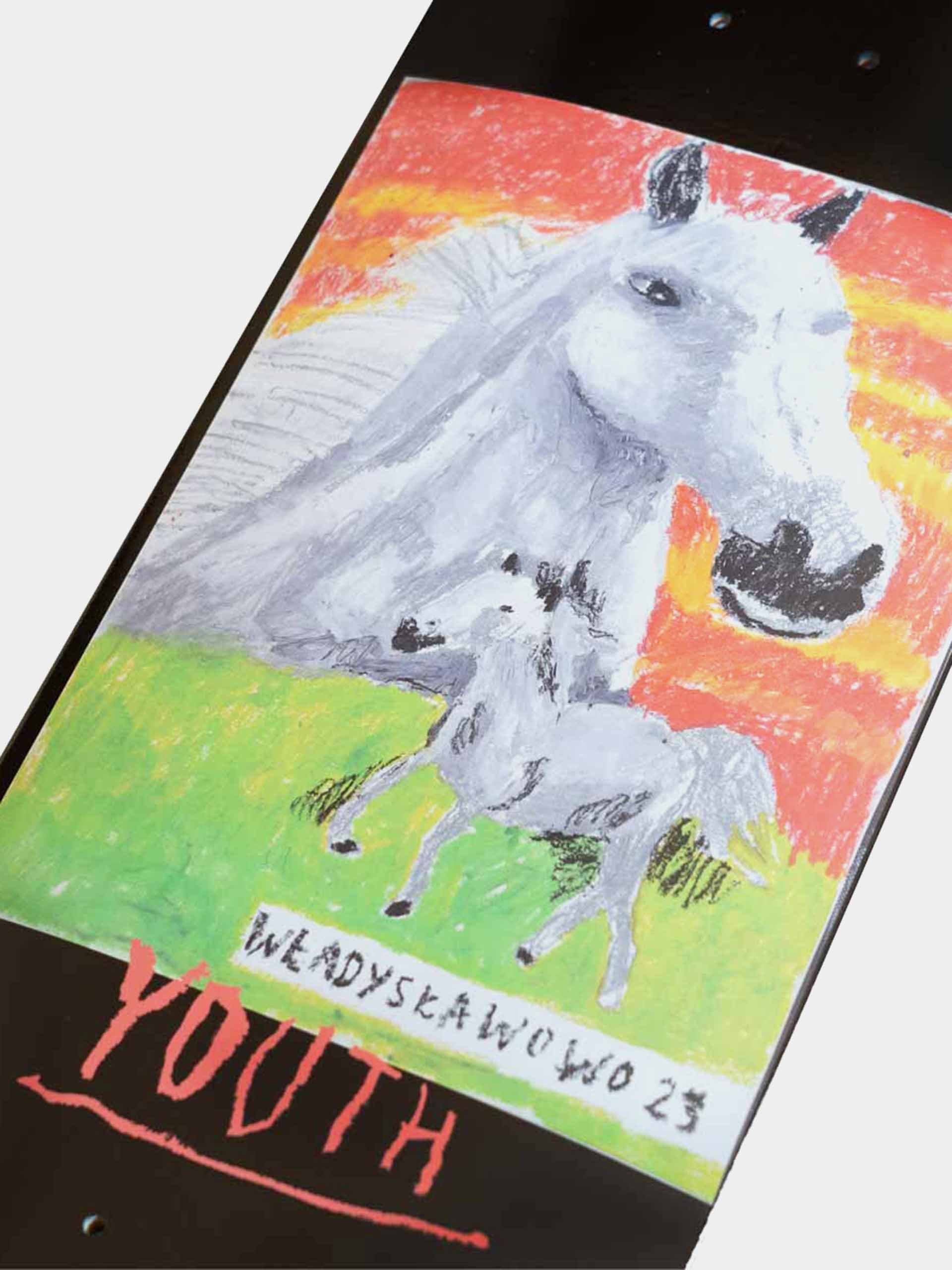 Gördeszka lap Youth Skateboards Władysławowo (black)