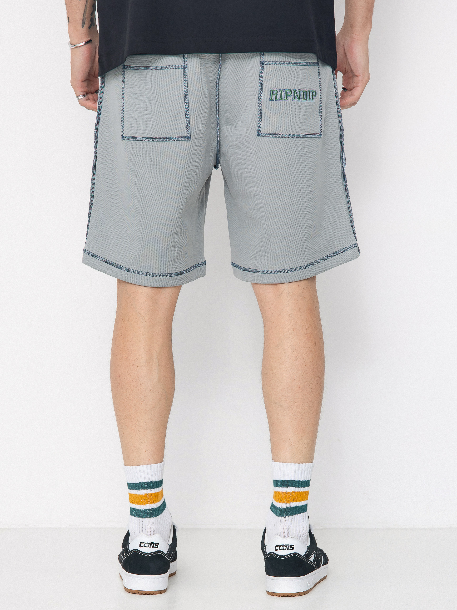 RipNDip Athletics Mesh Rövidnadrág (ash heather)