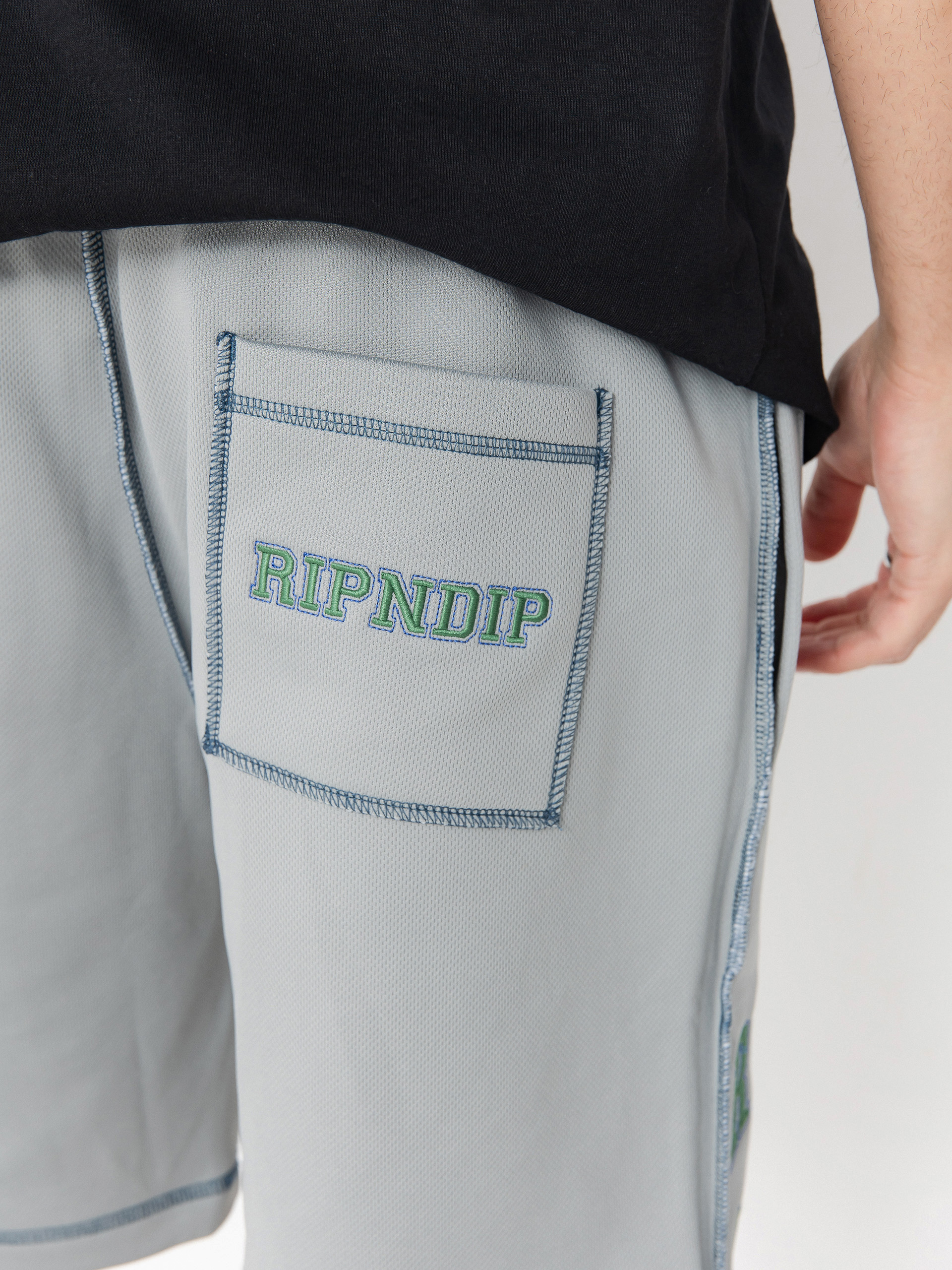 RipNDip Athletics Mesh Rövidnadrág (ash heather)