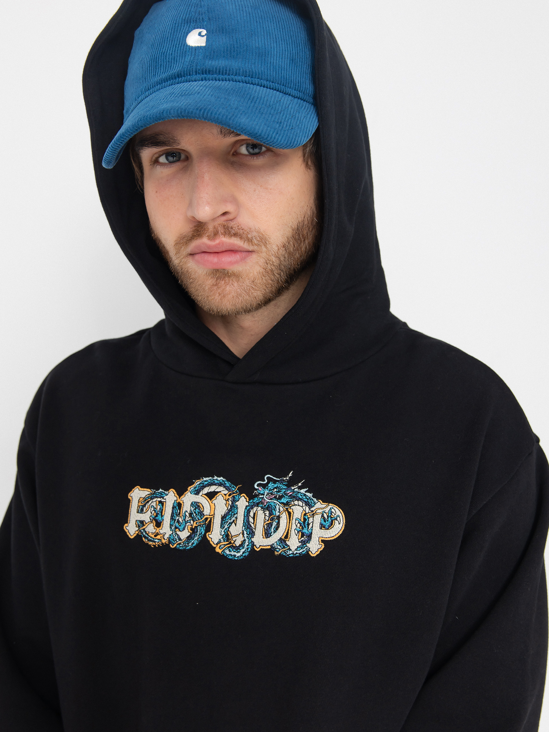 RipNDip Shen Nerm HD Kapucnis pulóver (black vintage wash)