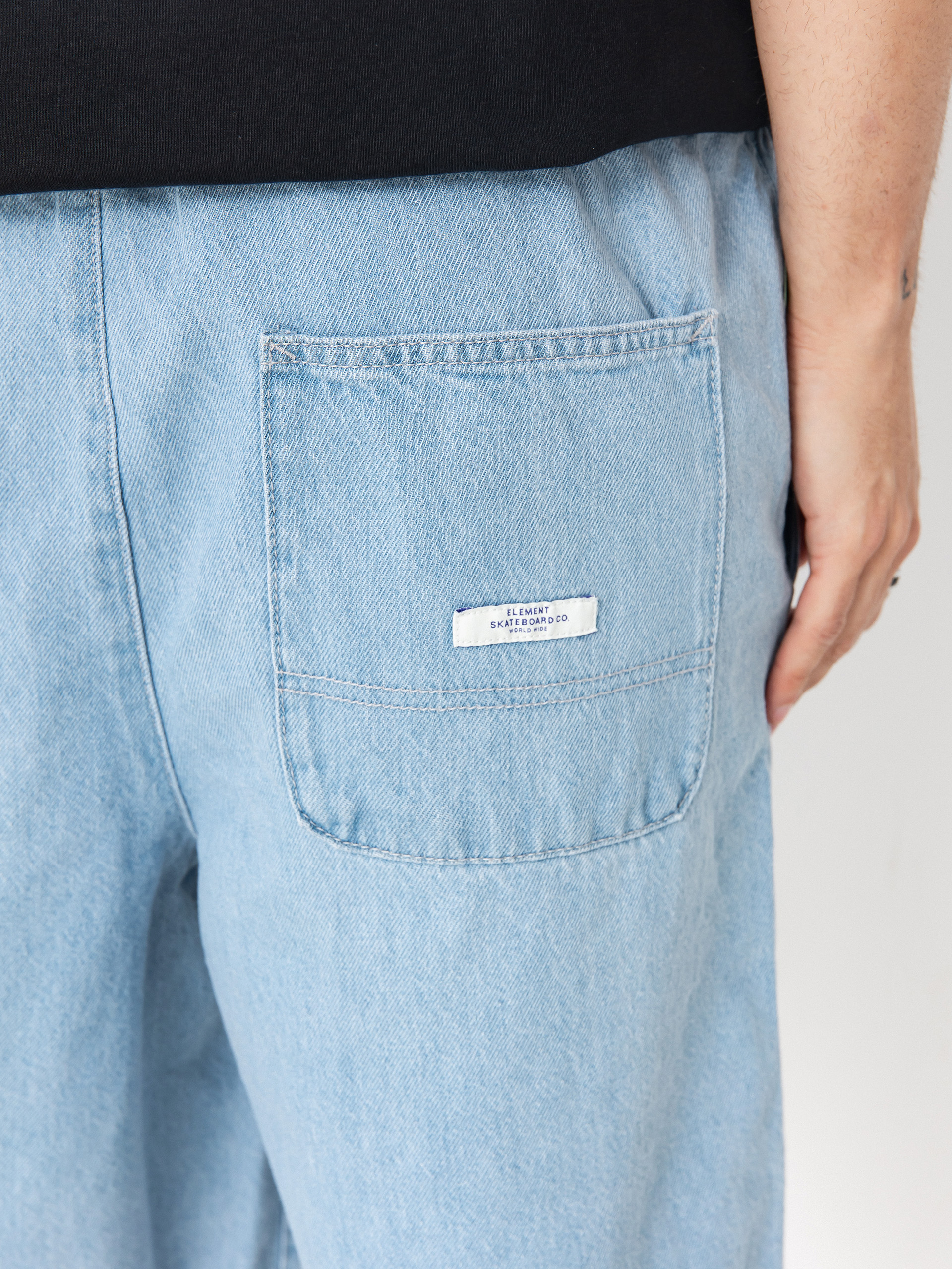 Element Chillin Big Denim Wk Rövidnadrág (bleach)