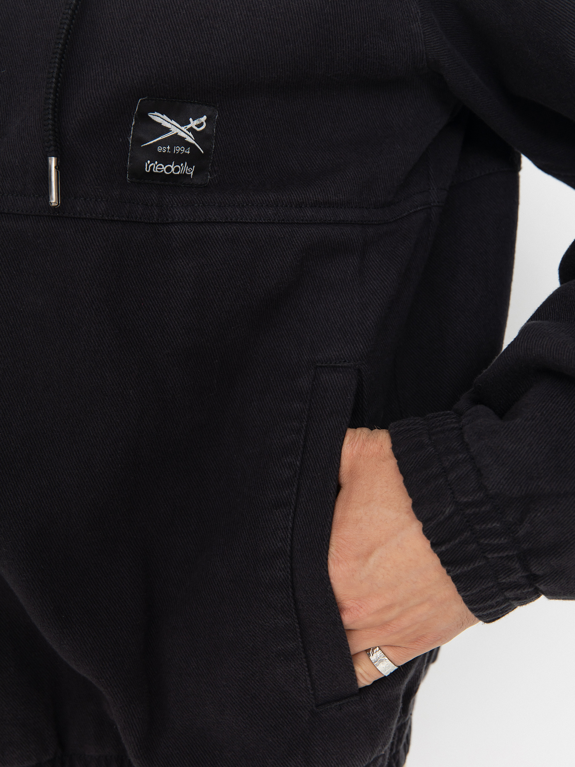 Iriedaily Nanolo Hood Dzseki (black)