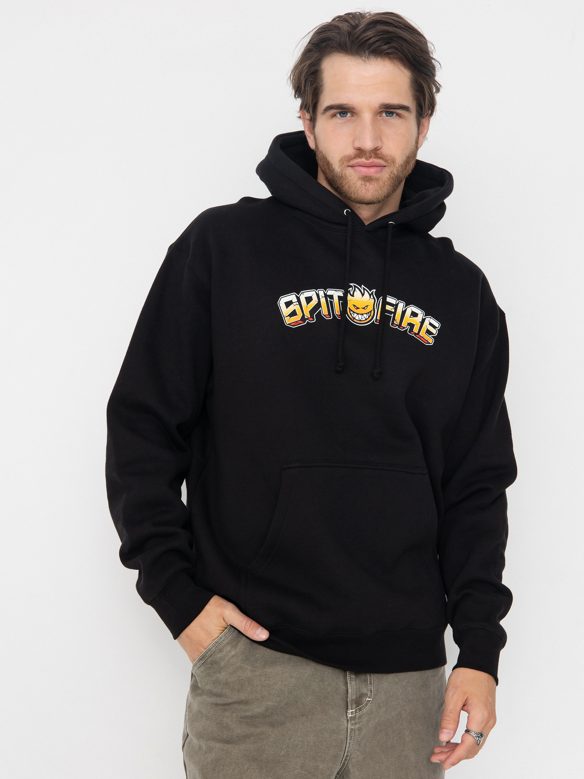 Spitfire Heatwave HD Kapucnis pulóver (black)