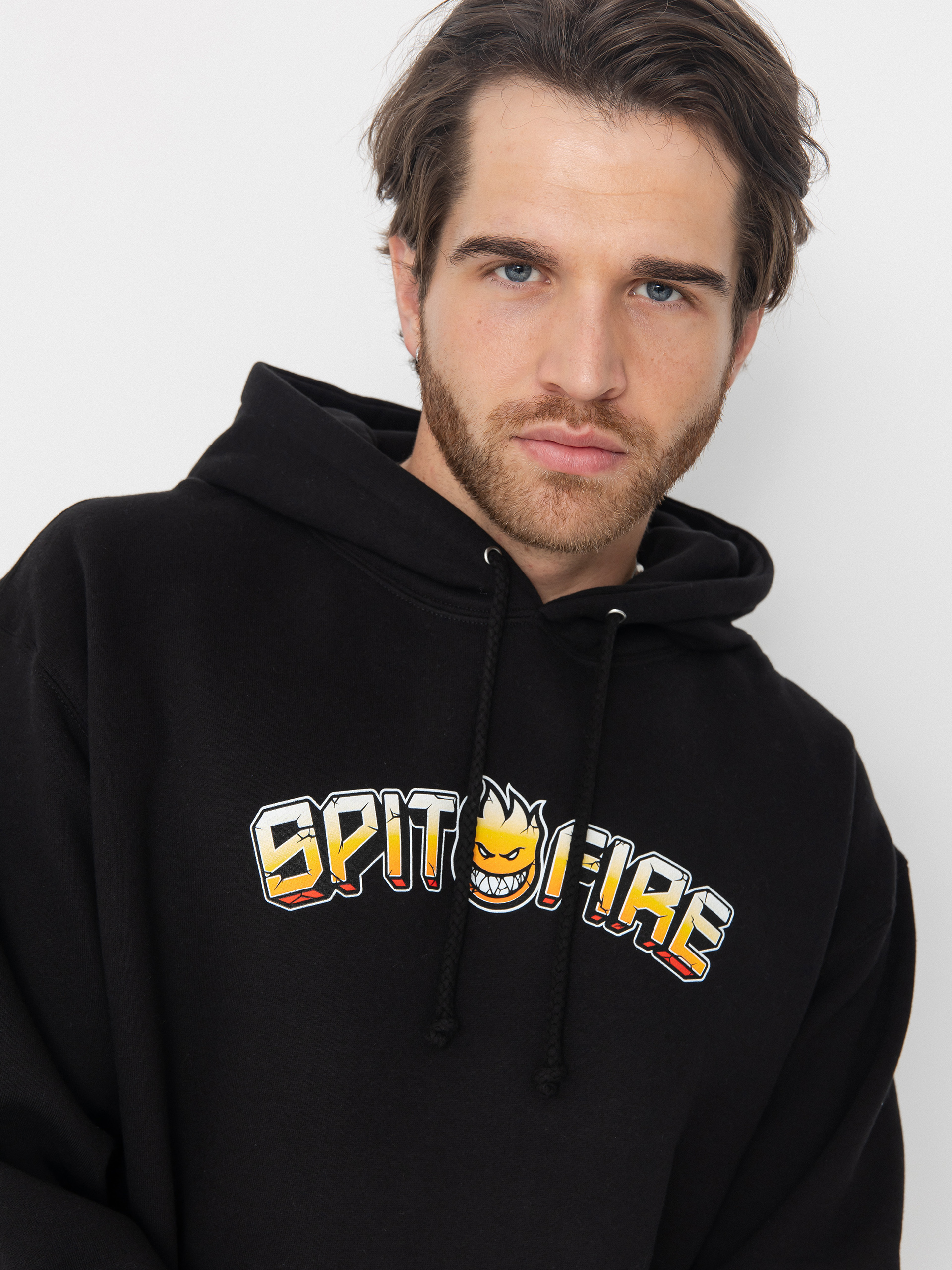 Spitfire Heatwave HD Kapucnis pulóver (black)