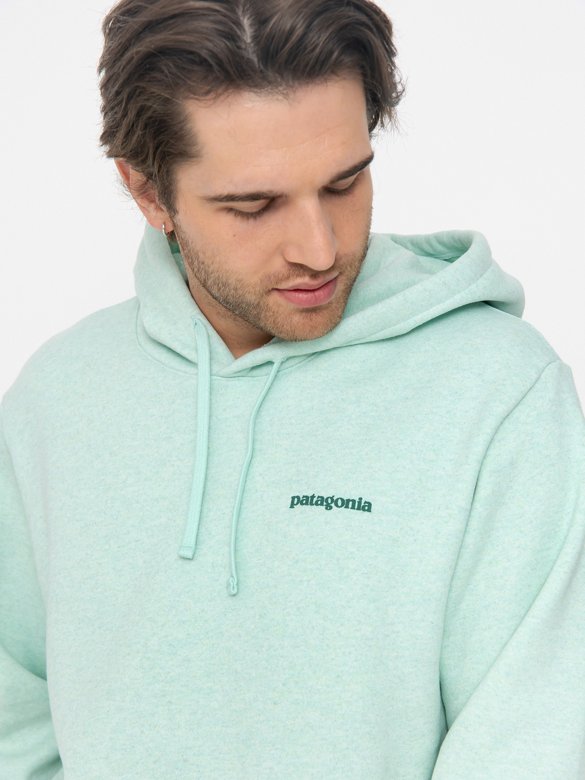 Patagonia Fitz Roy Icon Uprisal HD Kapucnis pulóver (rinsed green)