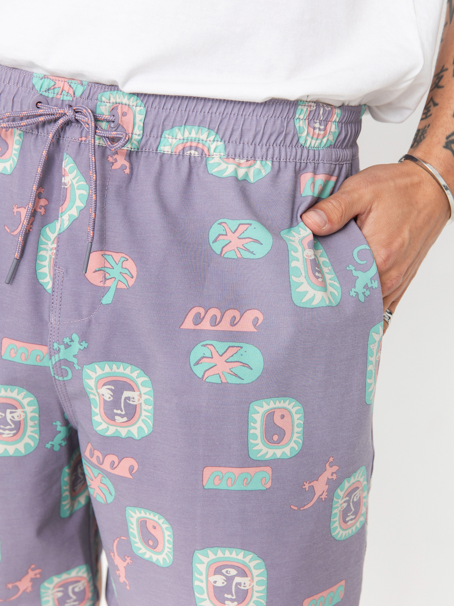 Rövidnadrág Billabong Wasted Times (purple ash)