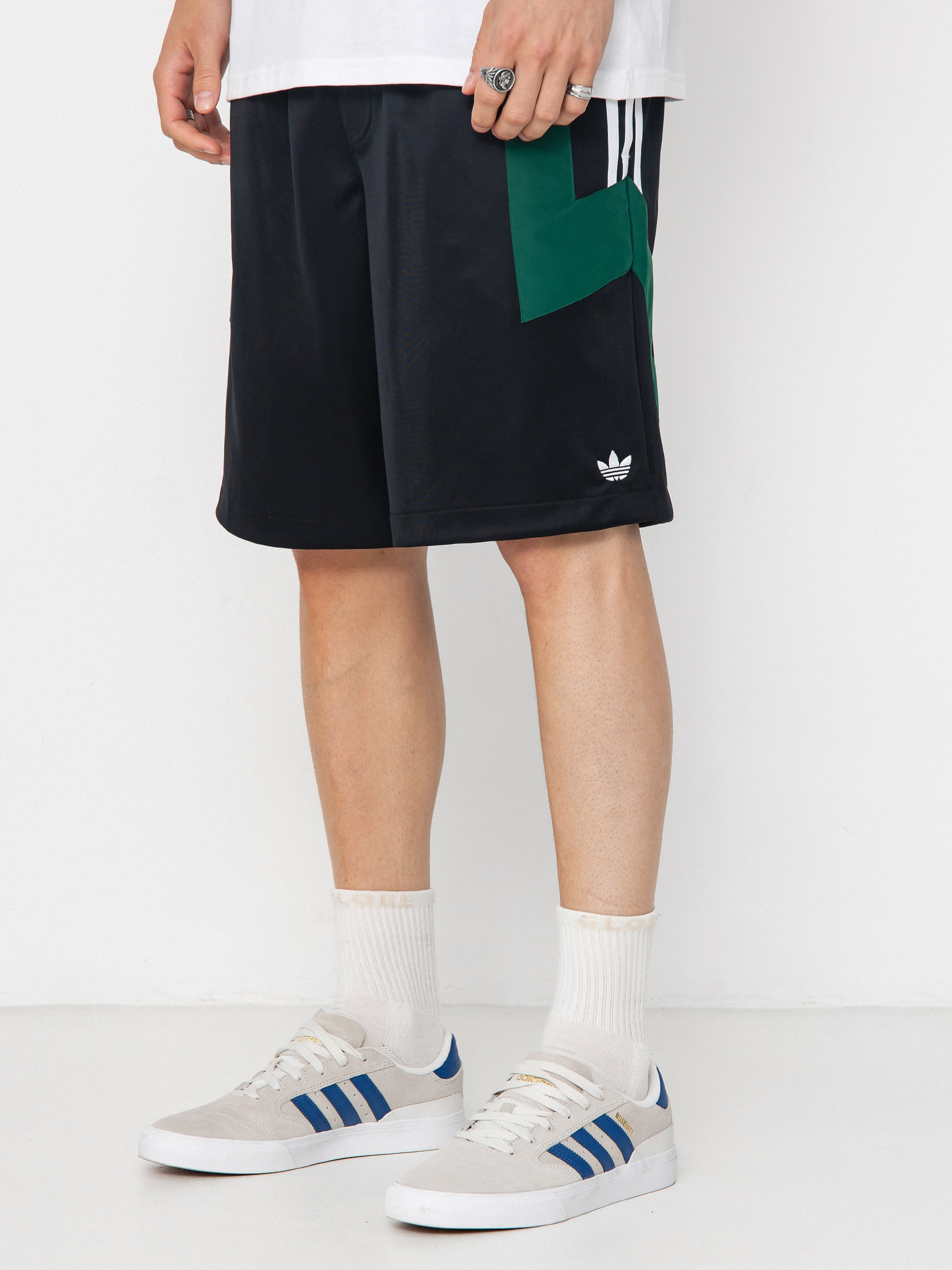 adidas Football Rövidnadrág (black/drkgrn/white)