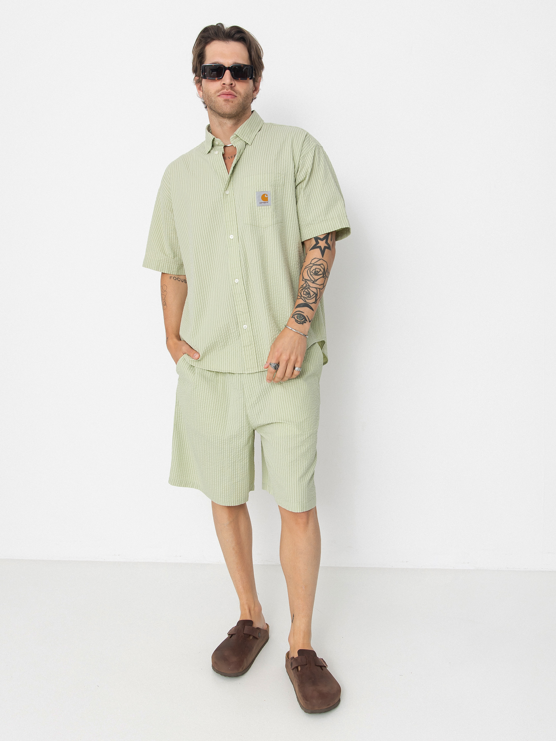Carhartt WIP Toland Ing (toland stripe/pale olive)