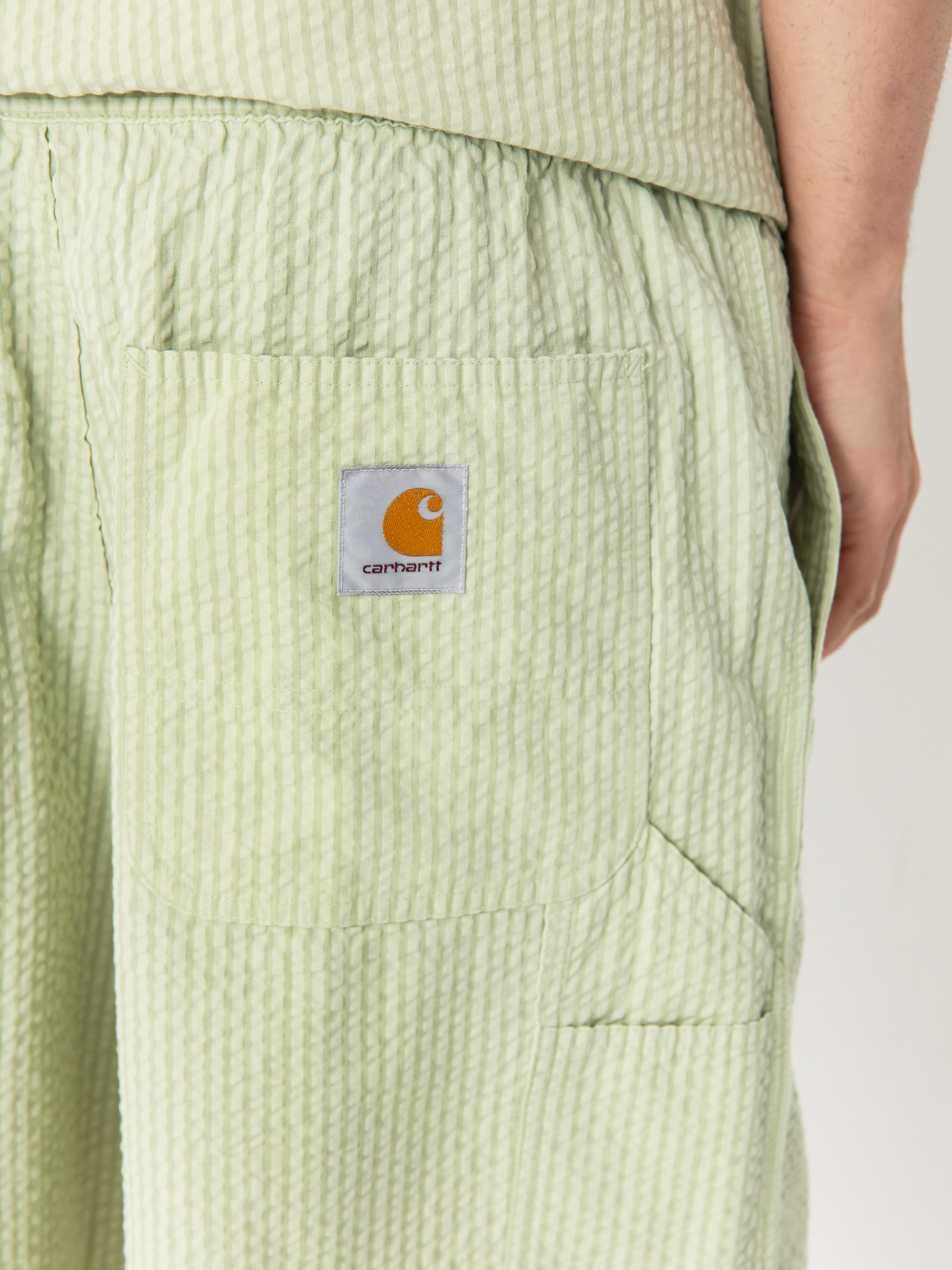 Carhartt WIP Toland Rövidnadrág (toland stripe/pale olive)