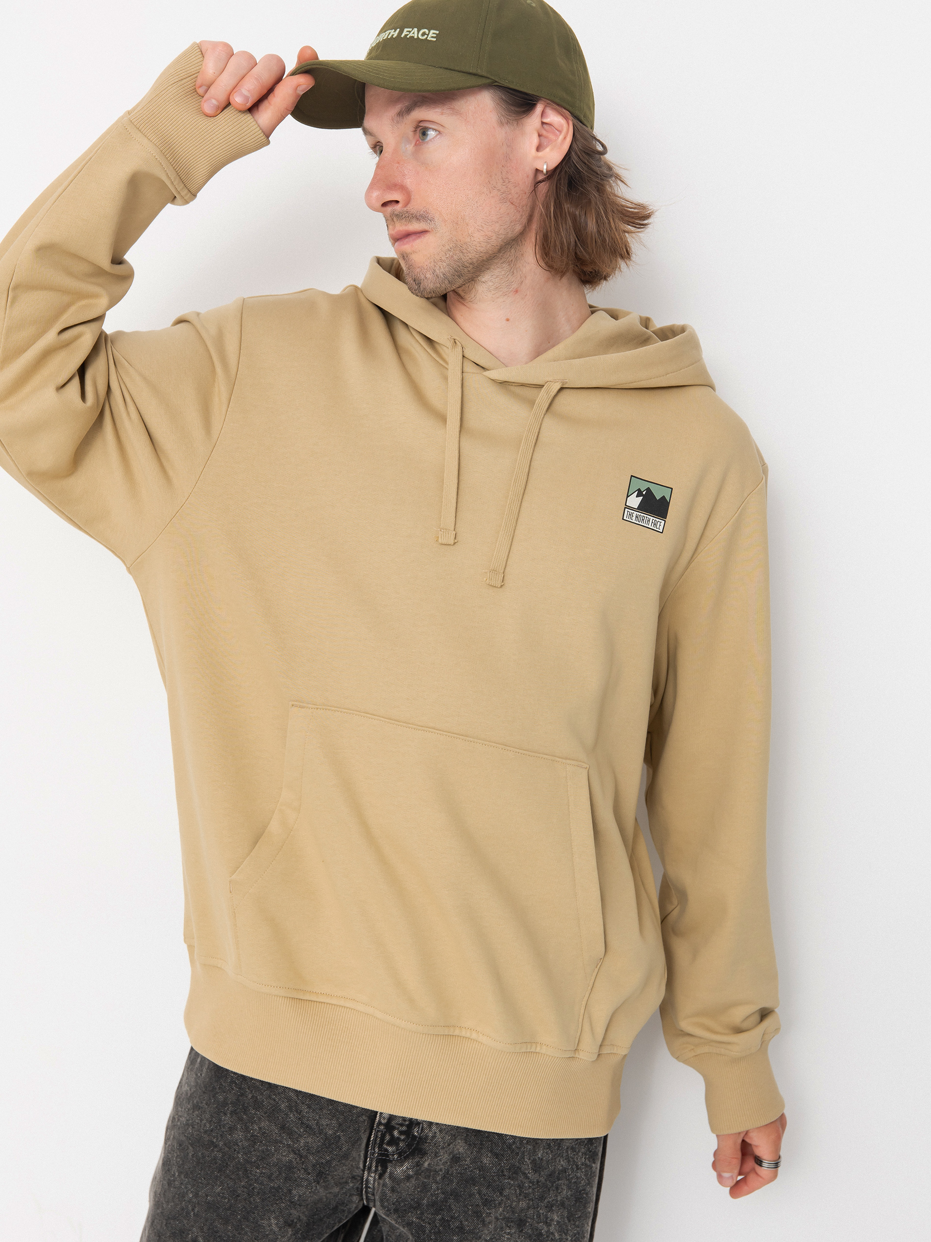 The North Face Mountain Logo Relaxed HD Kapucnis pulóver