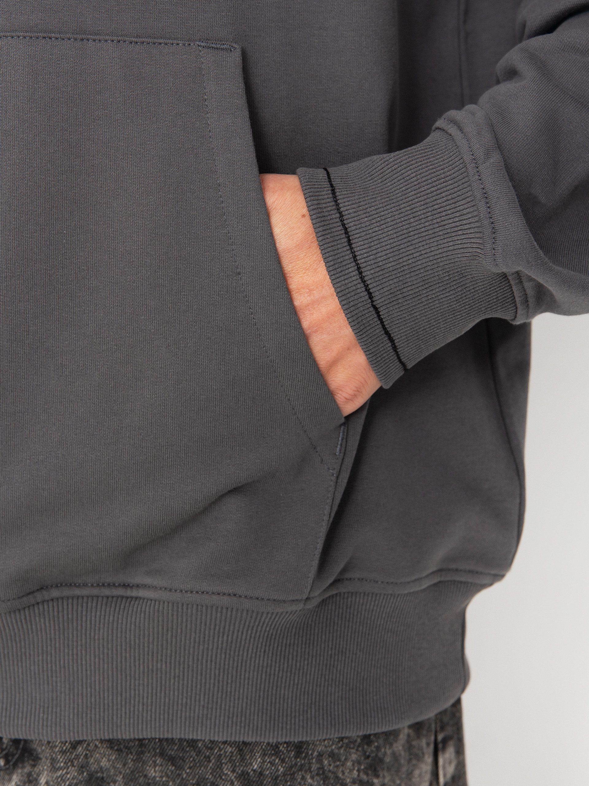 The North Face Flower Dome Relaxed HD Kapucnis pulóver (anthracite grey)