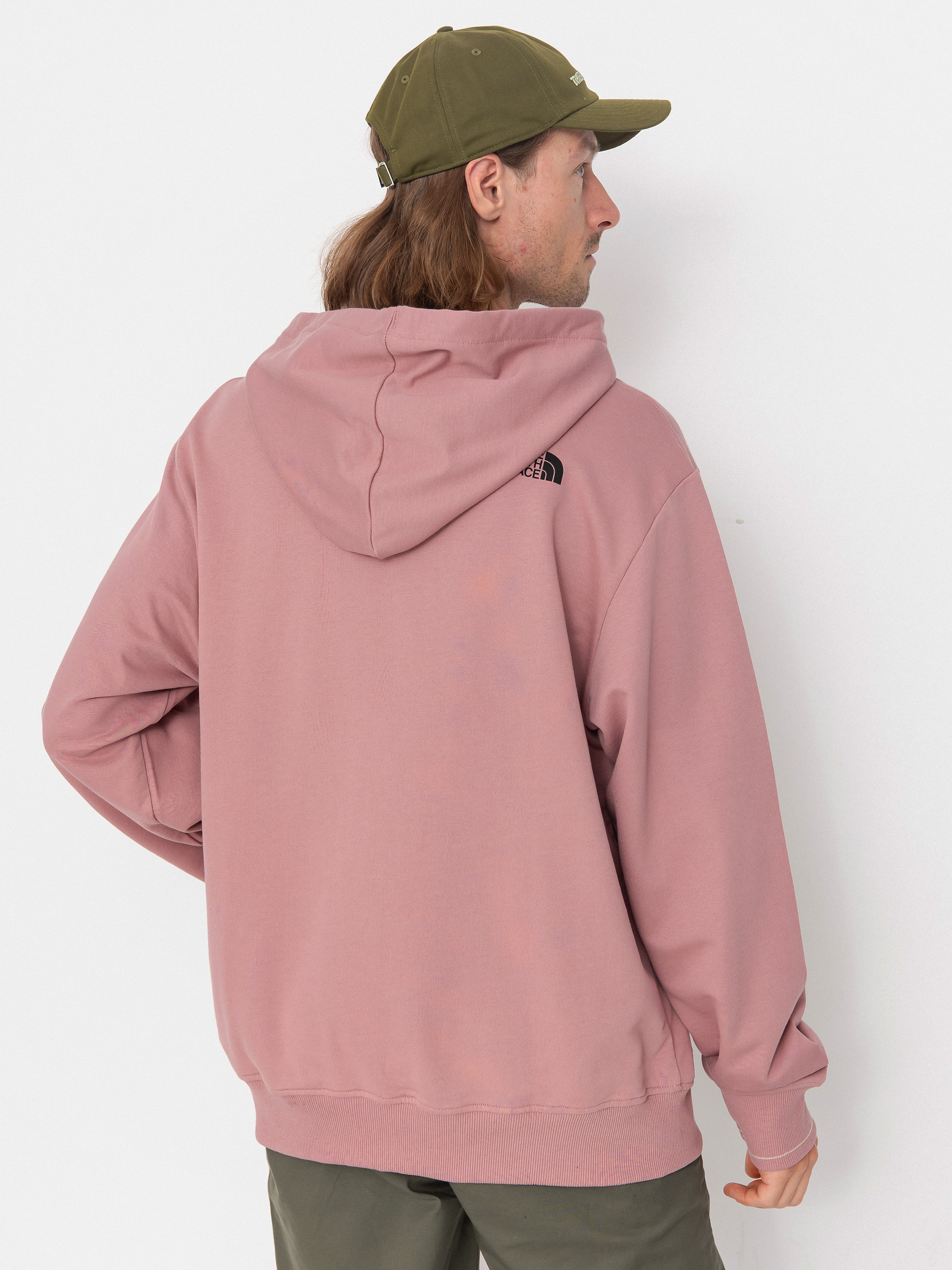 The North Face Flower Dome Relaxed HD Kapucnis pulóver (nostalgia rose)
