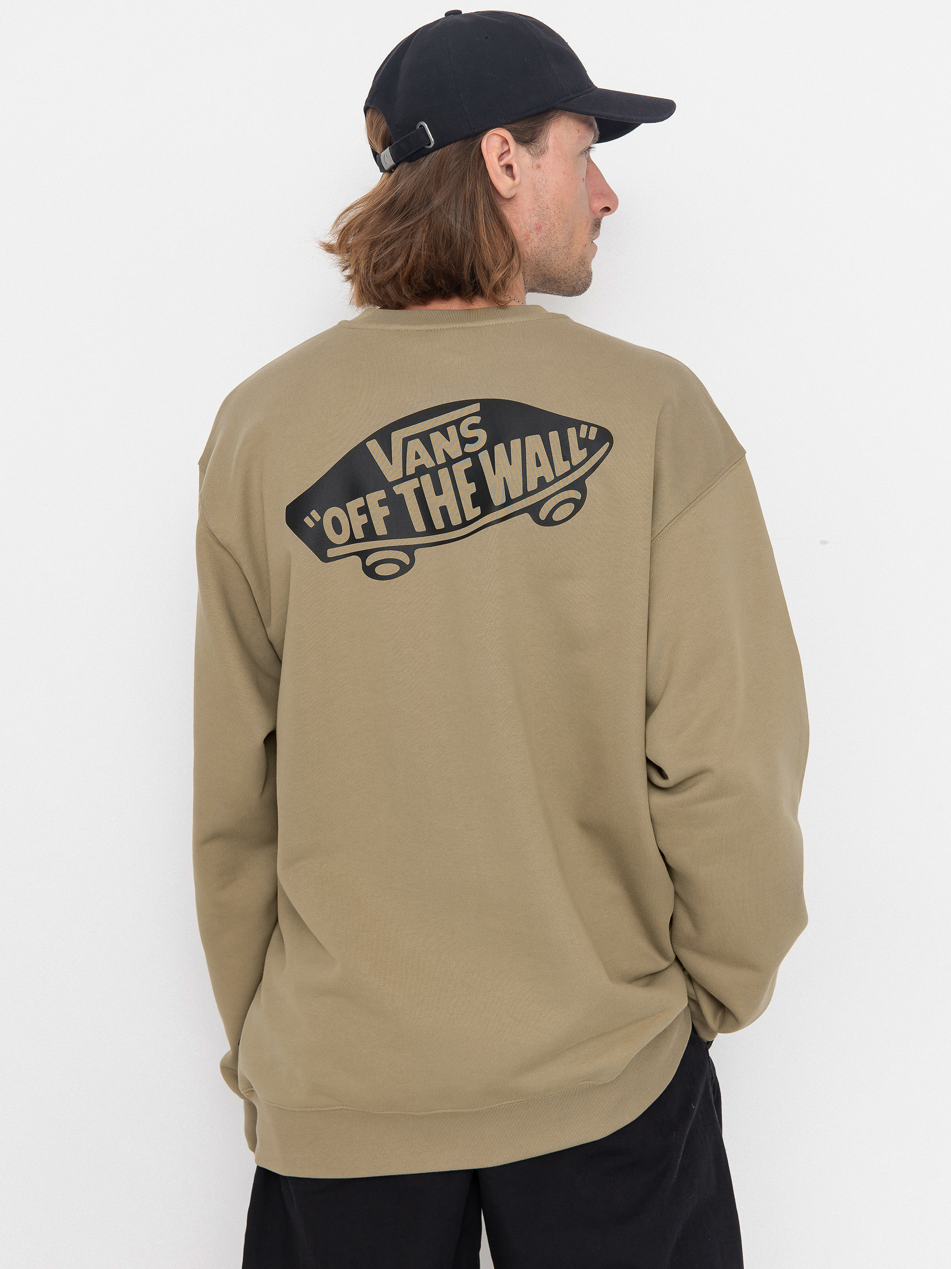 Pulóver Vans Style 76 II Loose Ft Crew (bay leaf)