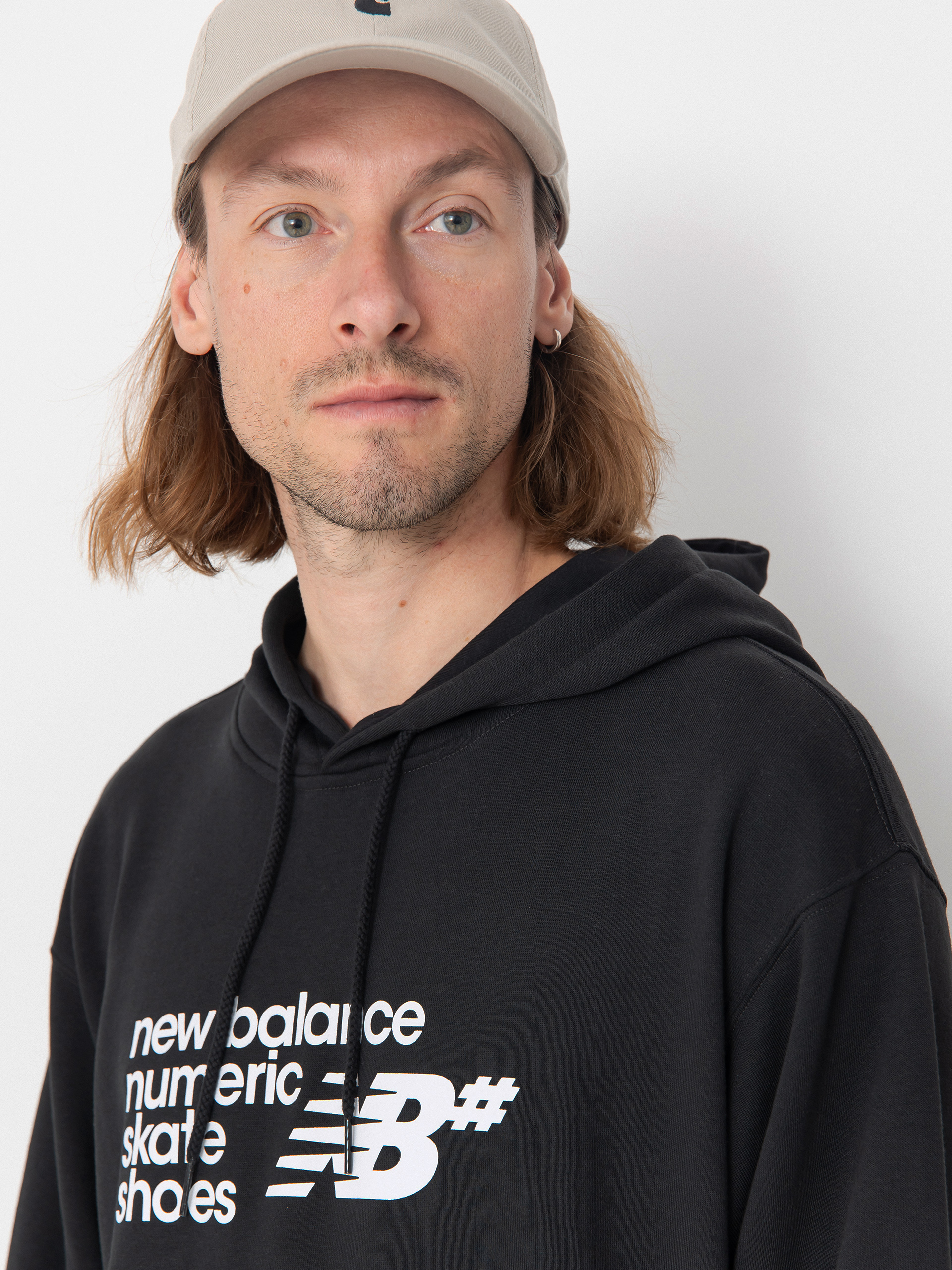 New Balance Numeric HD Kapucnis pulóver (black)