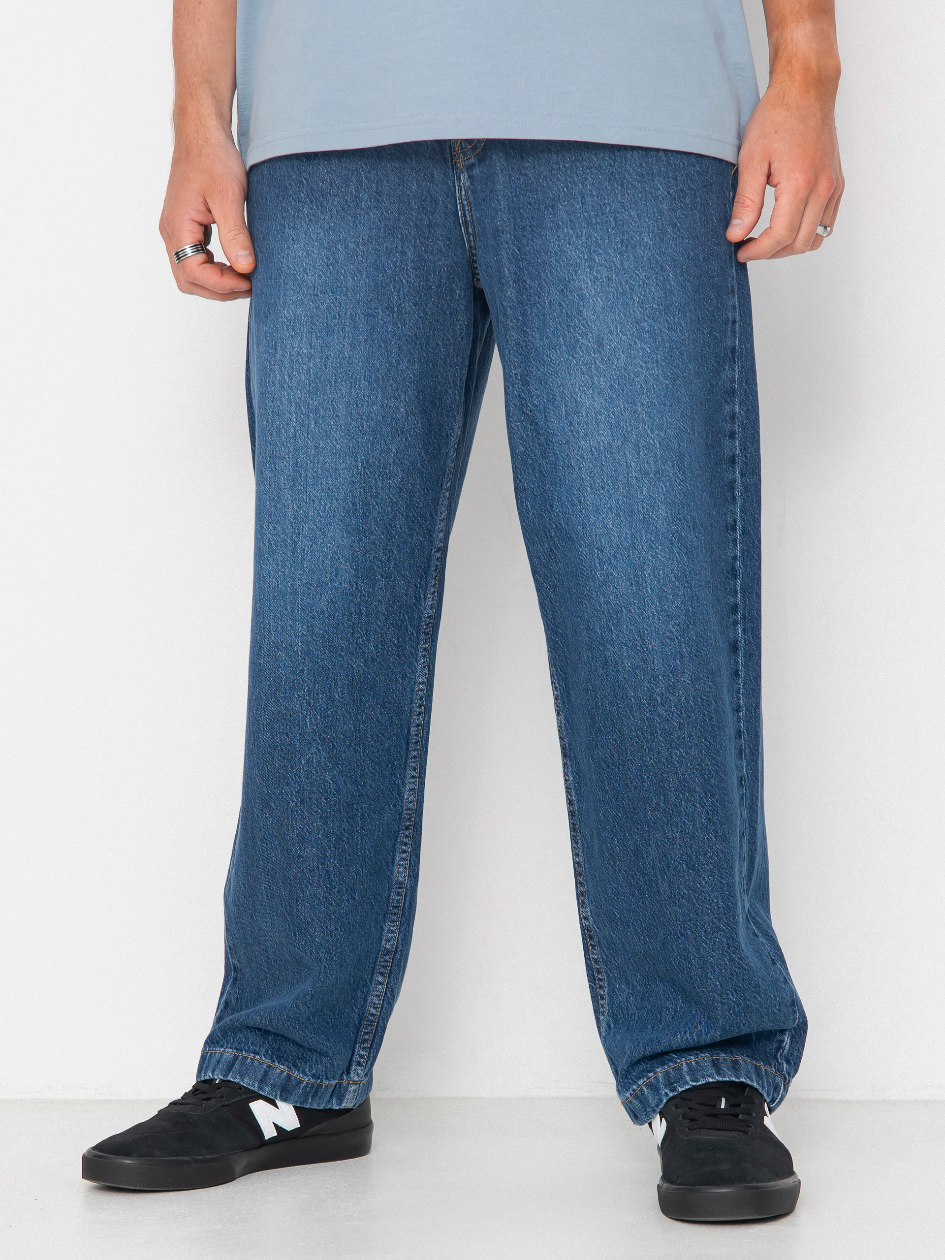 DC Worker Baggy Denim Rsi Kisnadrág (stone indigo)