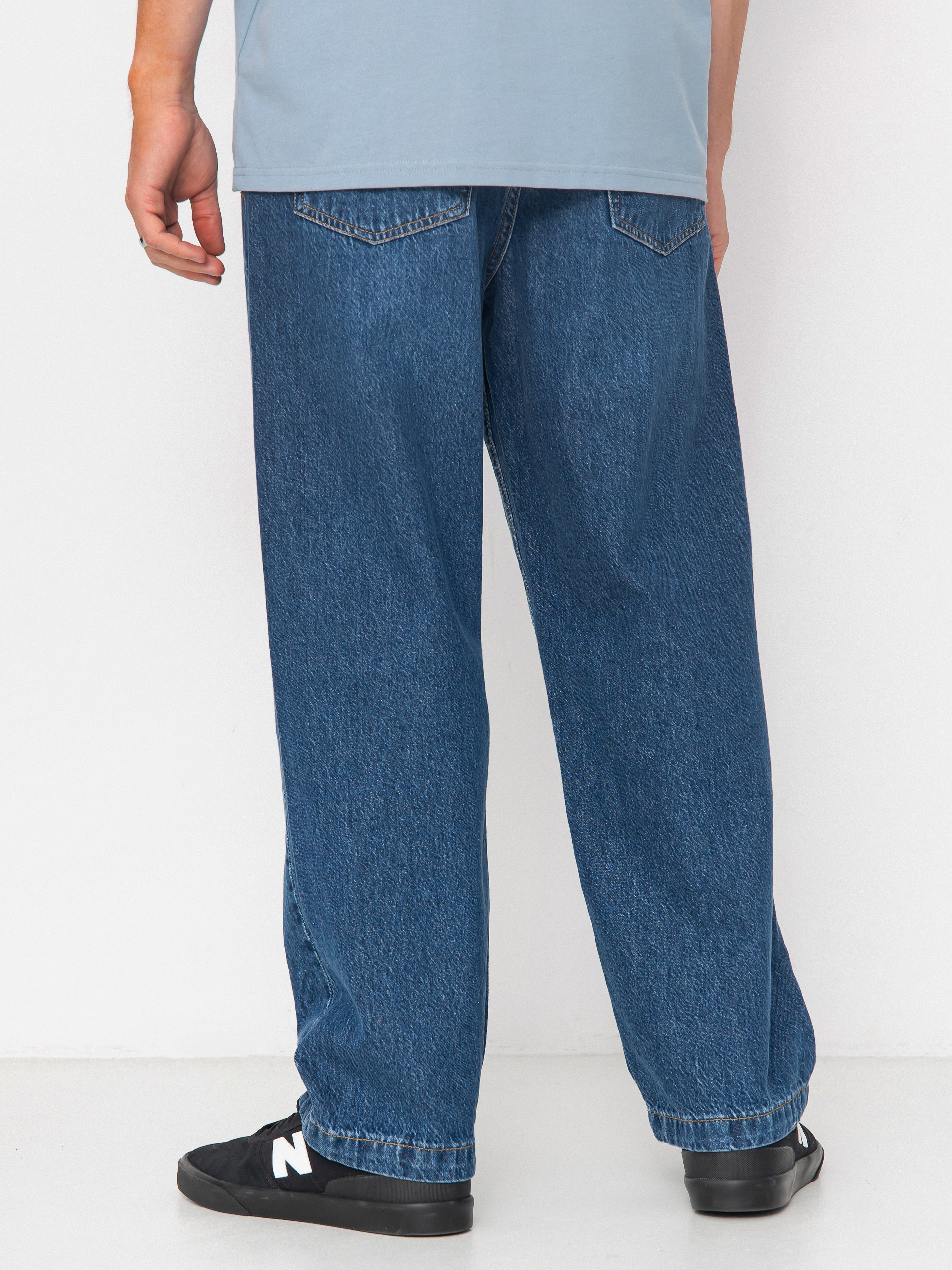DC Worker Baggy Denim Rsi Kisnadrág (stone indigo)