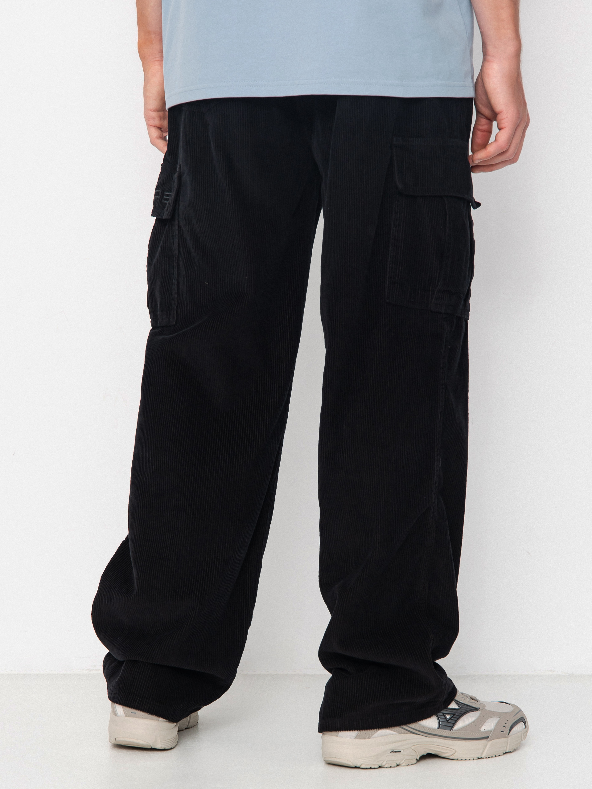 Kisnadrág Spitfire Classic 87 Corduroy Cargo (black)