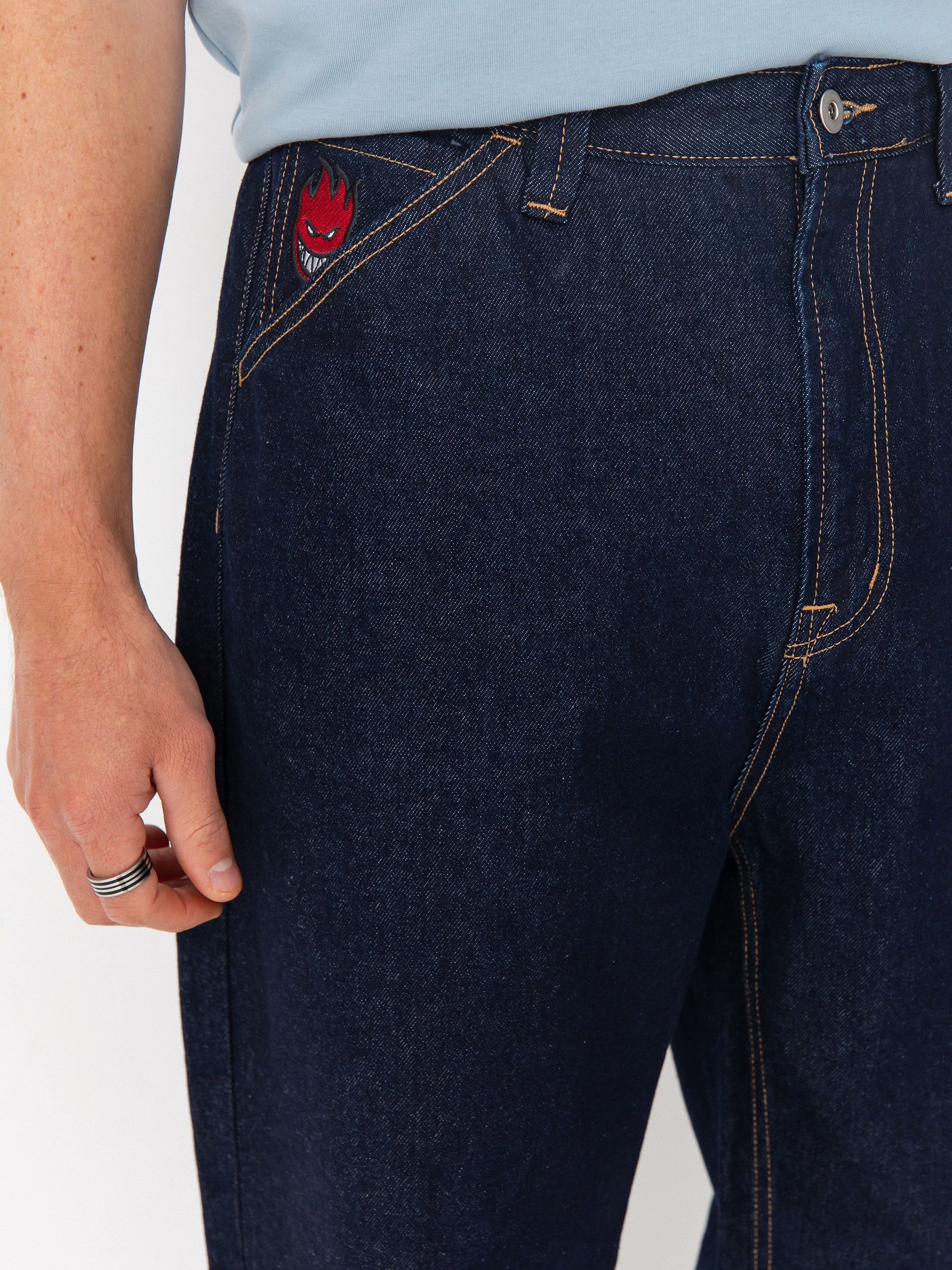 Spitfire Bighead Fill Denim Kisnadrág (dark wash)