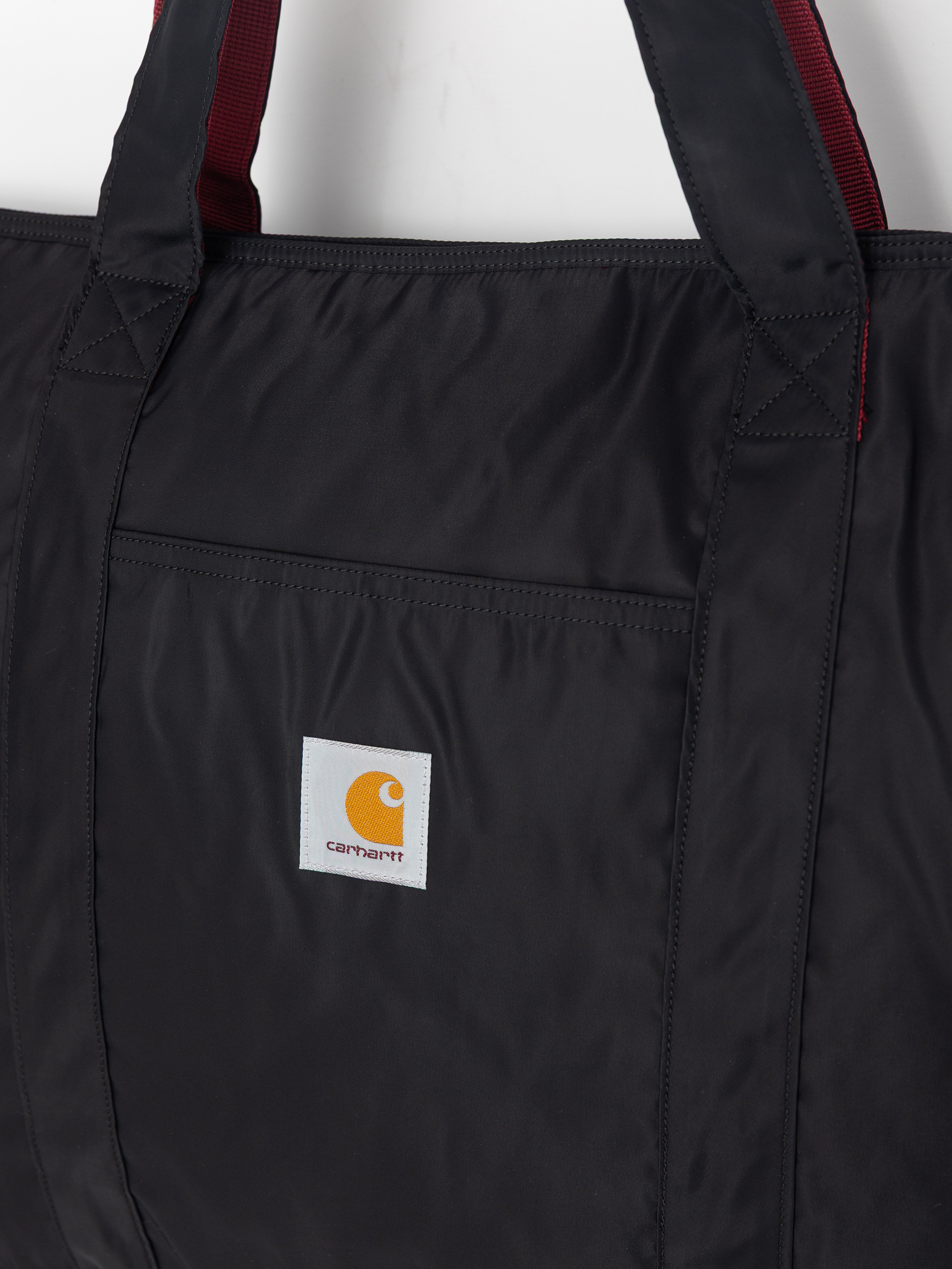 Kézitáska Carhartt WIP Alumni Tote (black/scarlet)