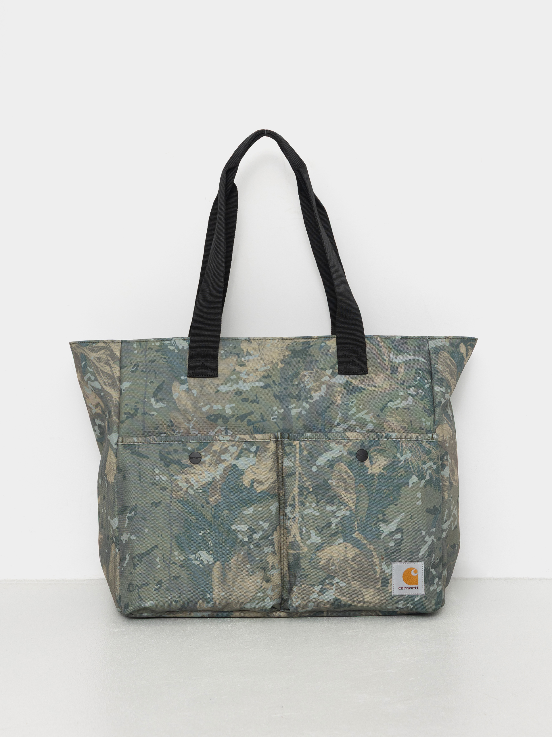 Ku00e9zitu00e1ska Carhartt WIP Jake Tote (camo combi/green)
