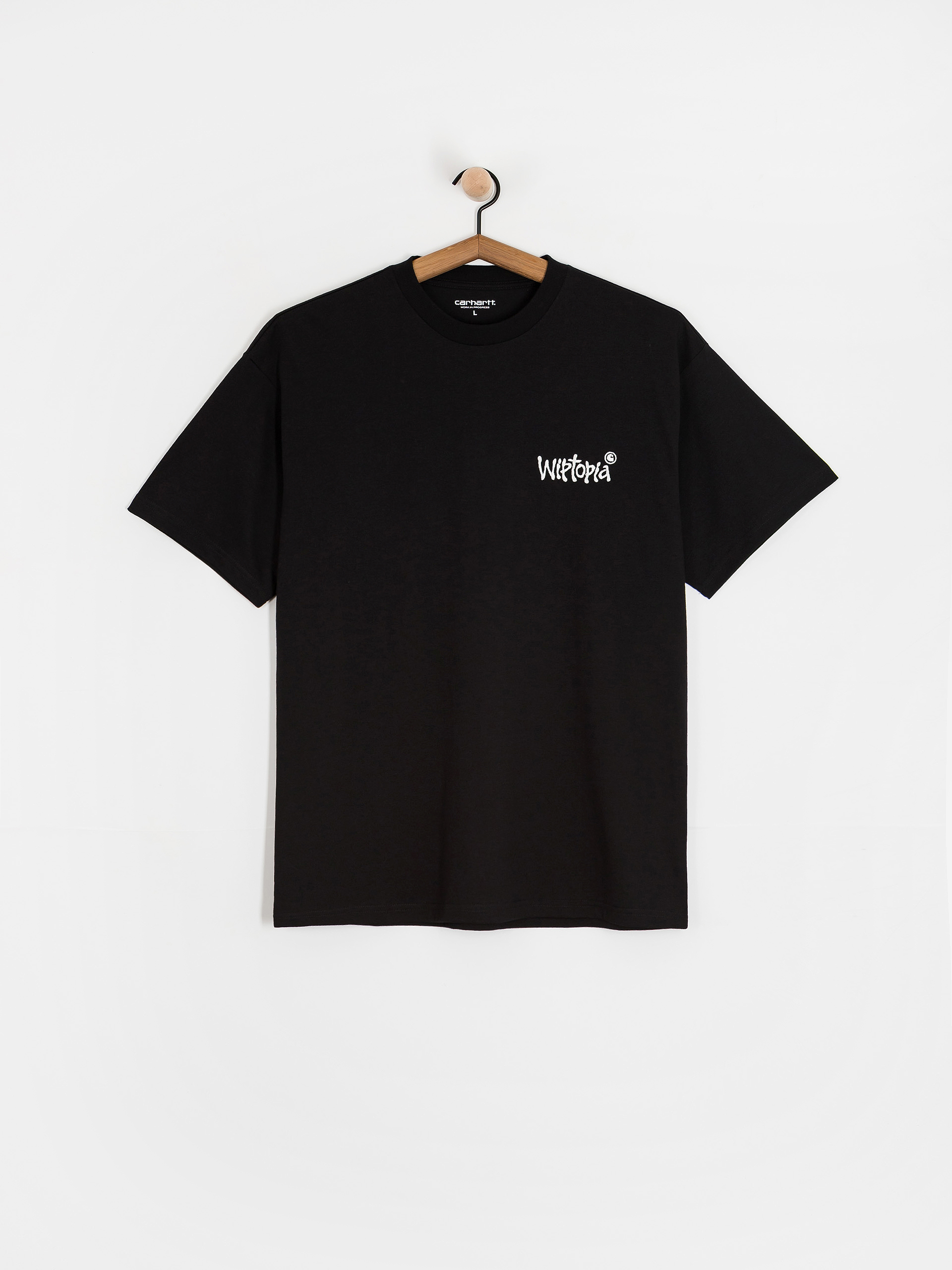 Carhartt WIP Wiptopia Script Póló (black/wax)