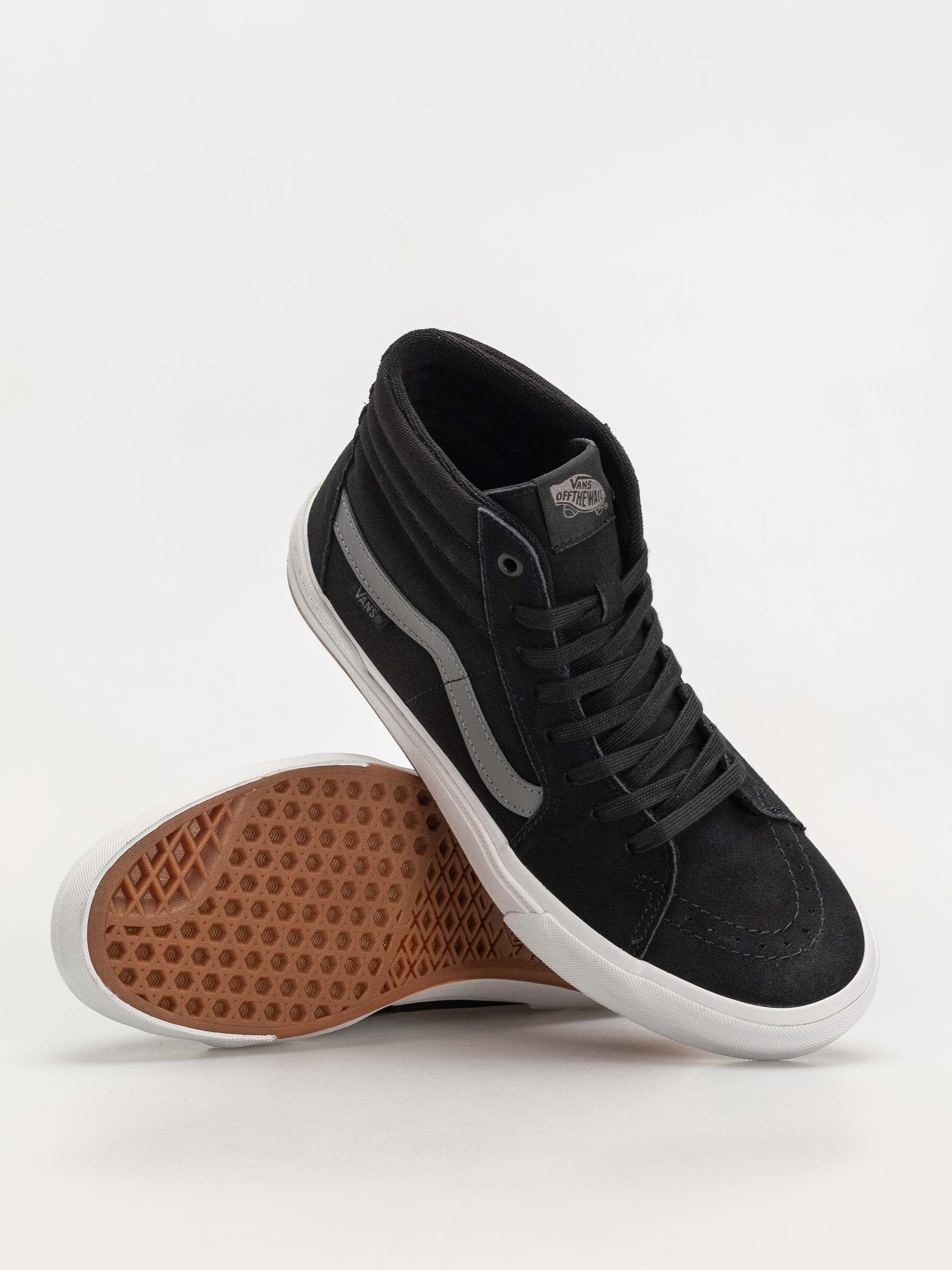 Vans Bmx Sk8 Hi Cipők (black/white/grey)