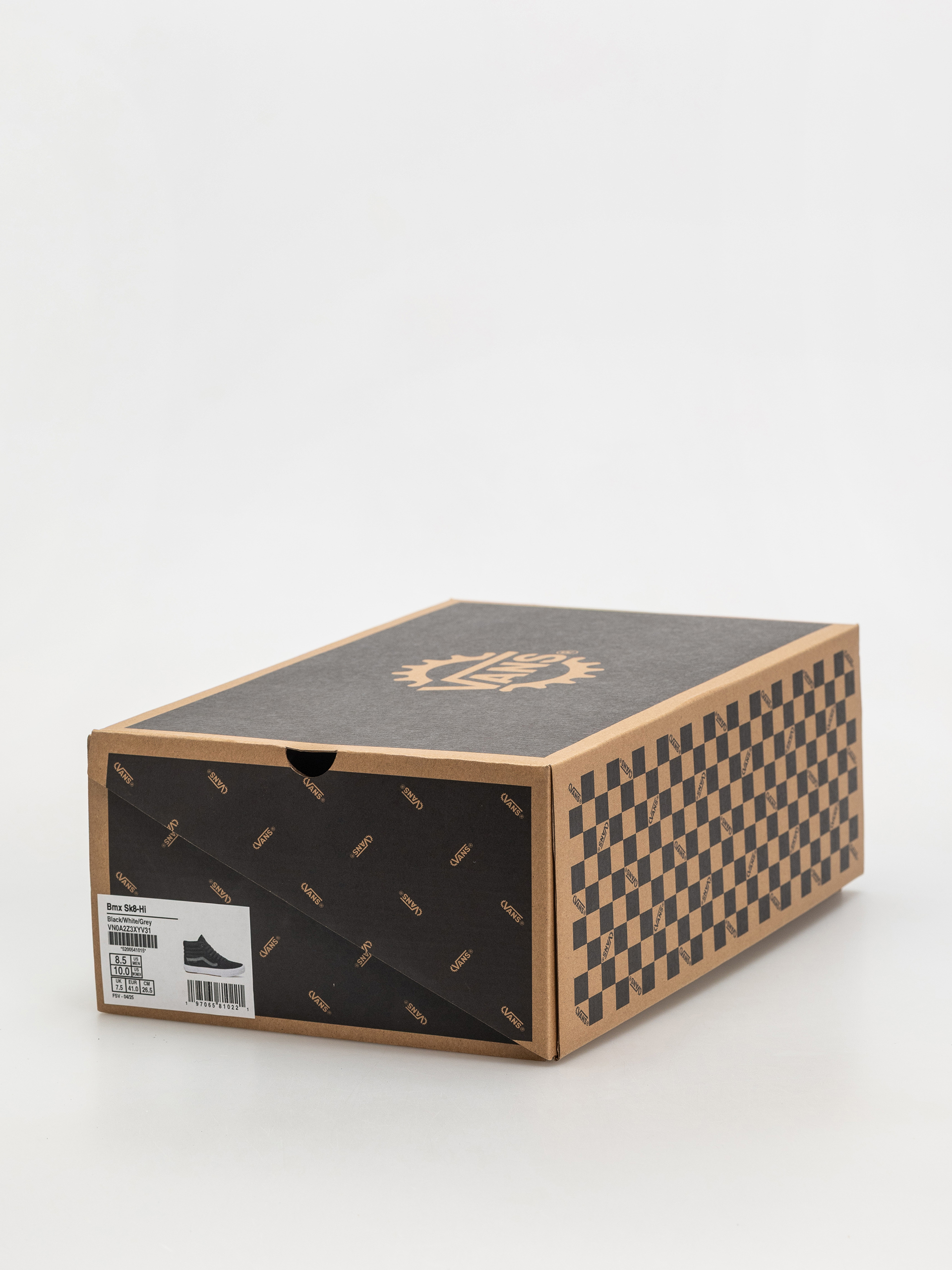 Vans Bmx Sk8 Hi Cipők (black/white/grey)