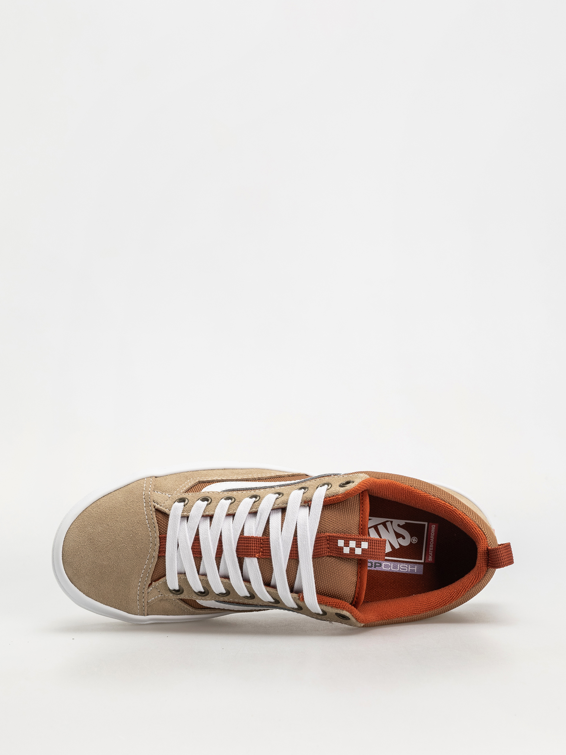 Vans Skate Old Skool 36 + Cipők (khaki/burnt orange)