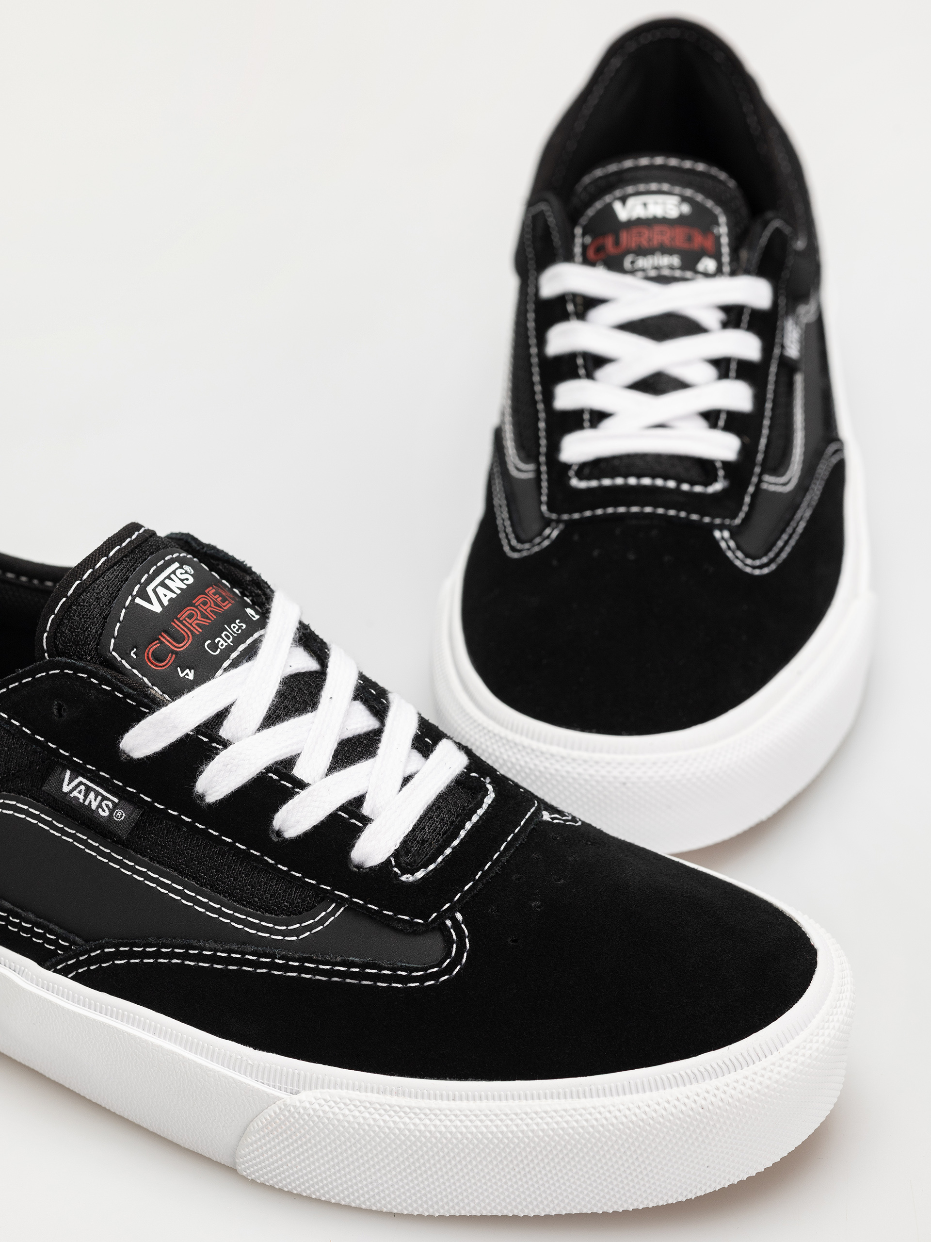 Vans Skate Curren Caples Cipők (gum black/white)