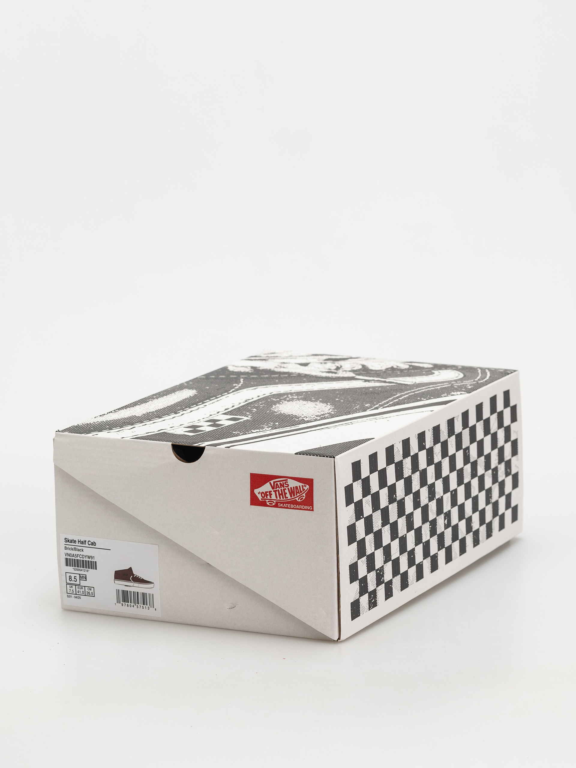 Vans Skate Half Cab Cipők (brick/black)