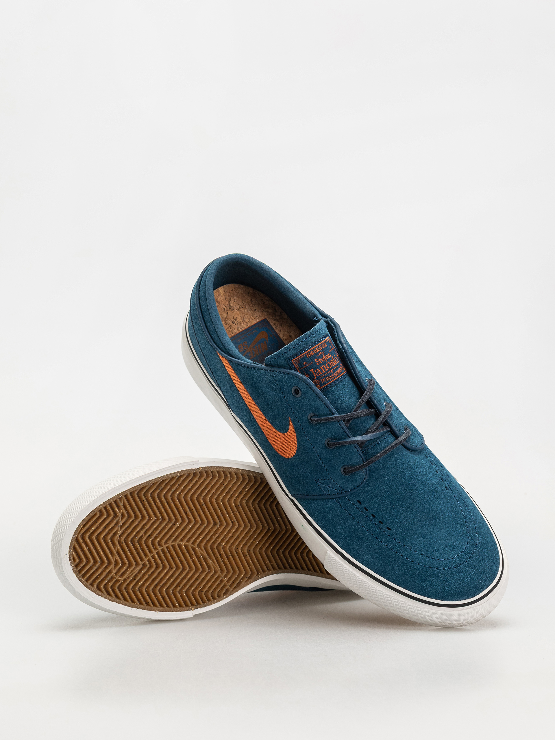 Nike SB Zoom Janoski Og+ Cipők (blue force/campfire orange blue force)