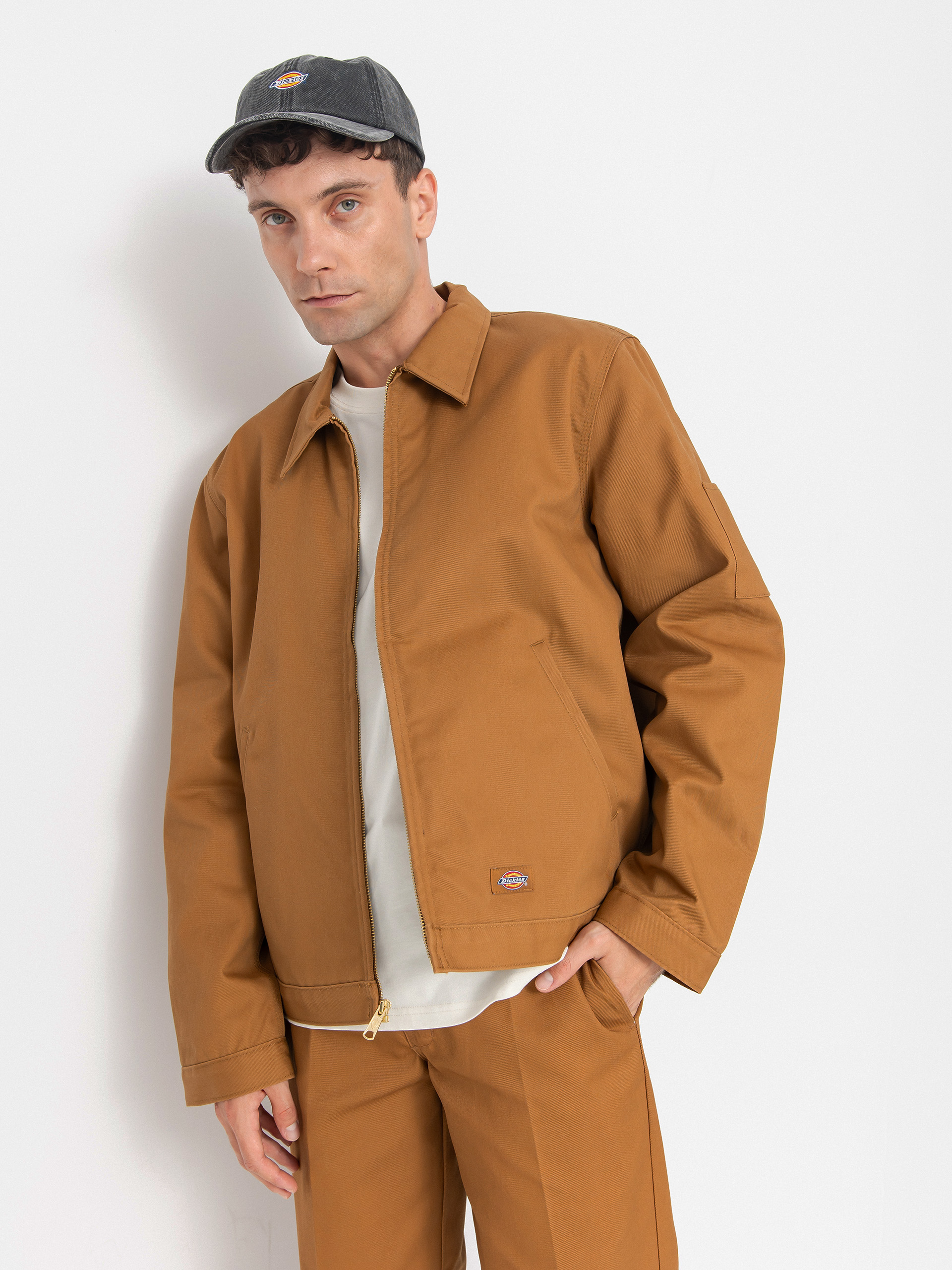 Dickies Lined Eisenhower Dzseki (brown duck)