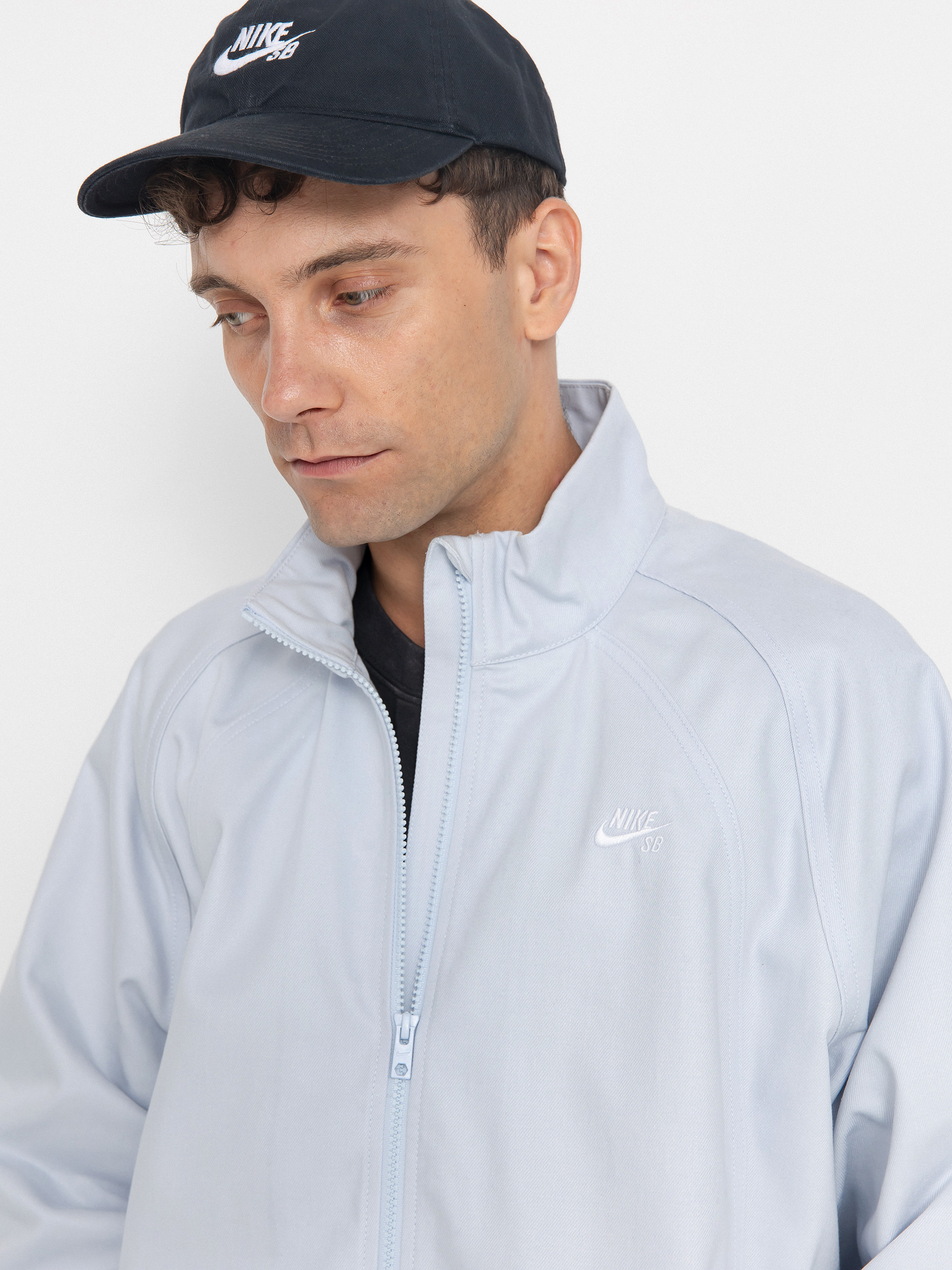 Dzseki Nike SB Denim FZ Trak (football grey/white)