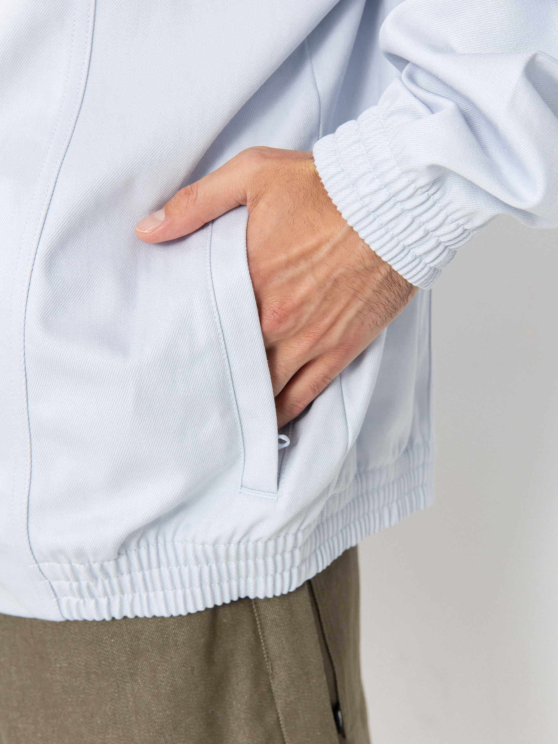 Dzseki Nike SB Denim FZ Trak (football grey/white)