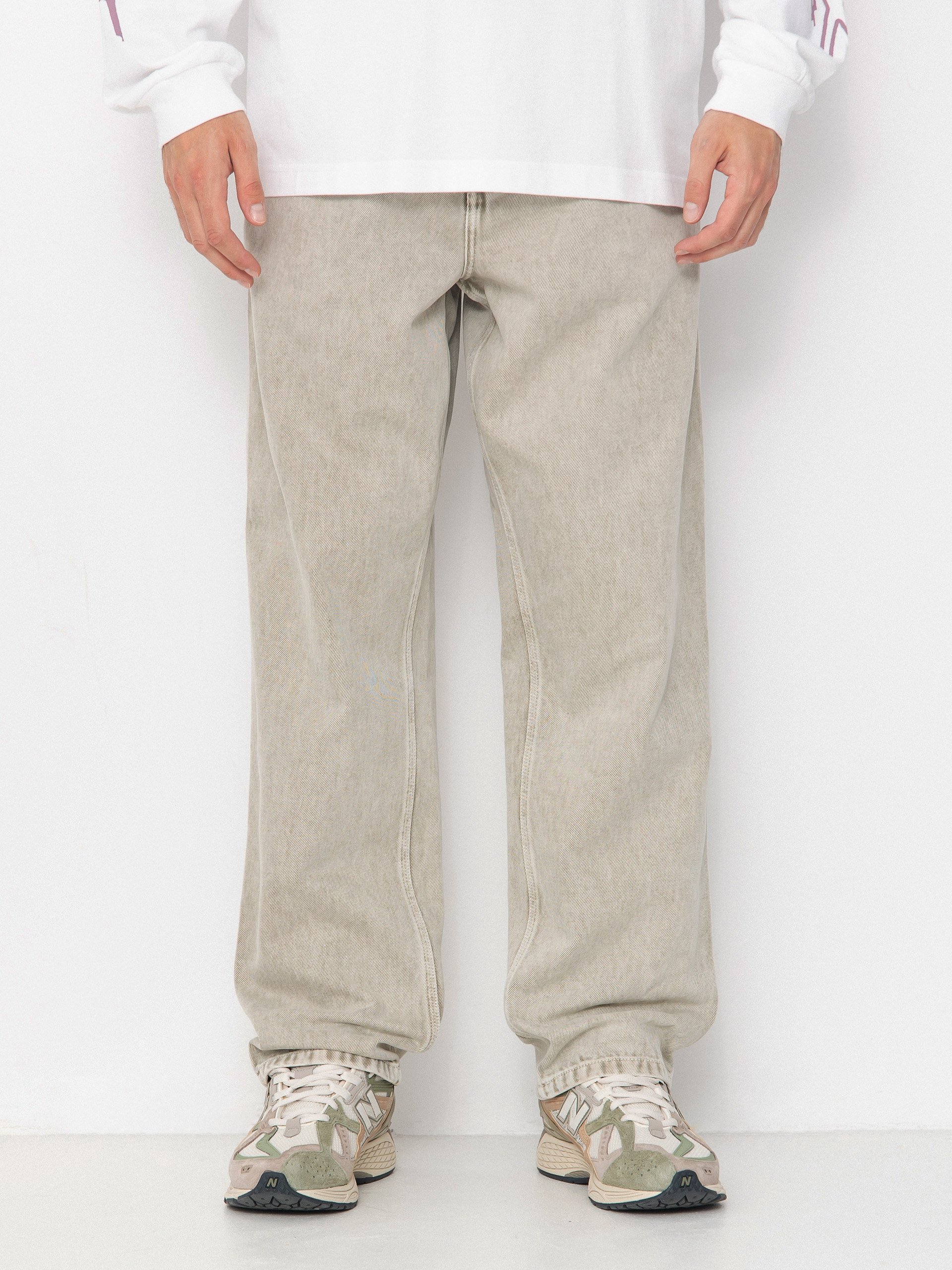 Carhartt WIP Single Knee Kisnadru00e1g (opuntia/chalk wash)