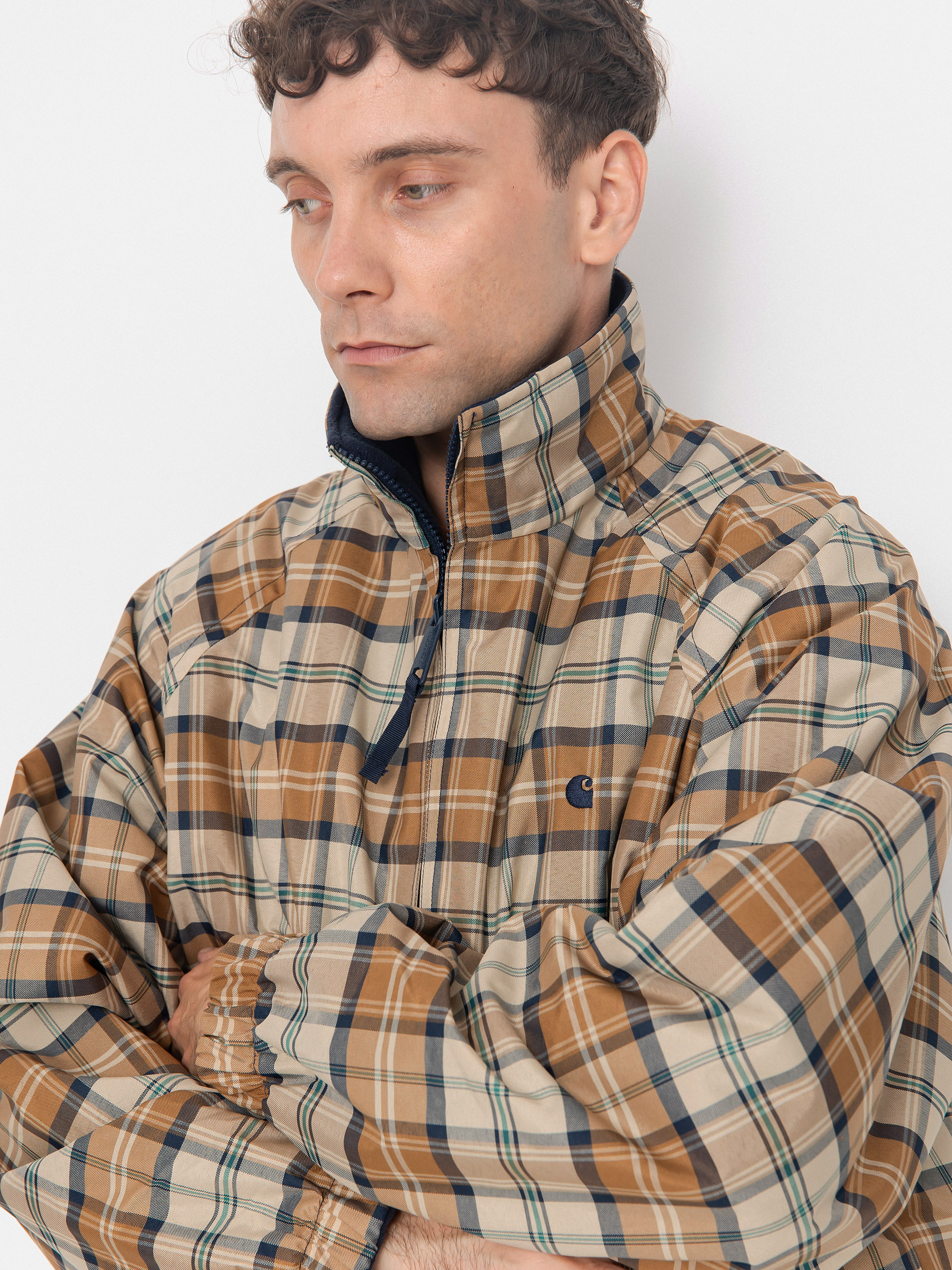 Carhartt WIP Reversible Planer Dzseki (planer check/wall/air force blue)