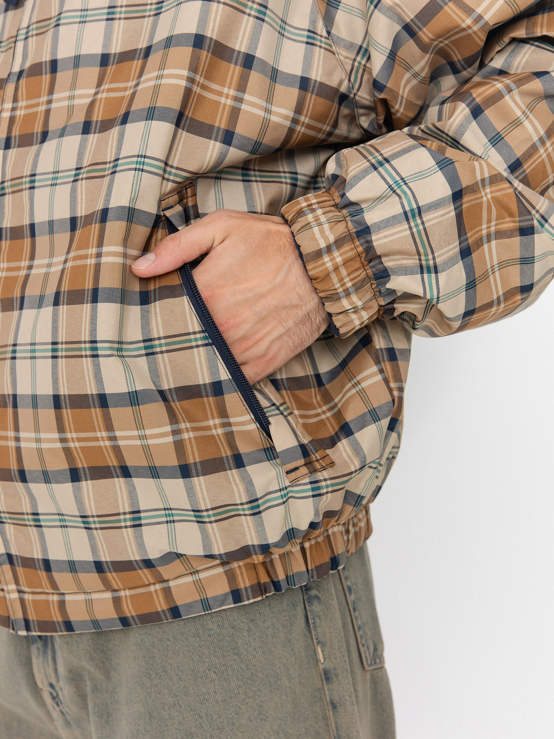 Carhartt WIP Reversible Planer Dzseki (planer check/wall/air force blue)