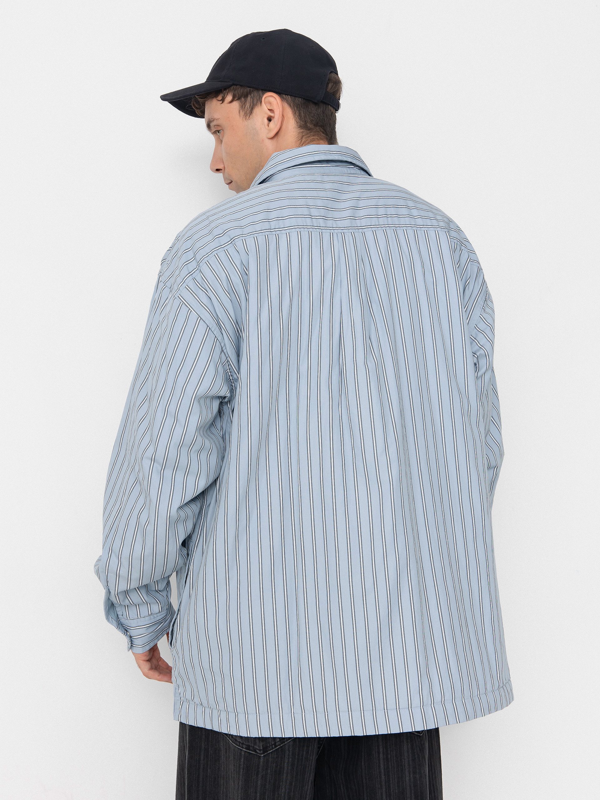 Carhartt WIP Grimsby Dzseki (grimsby stripe/blue fog)