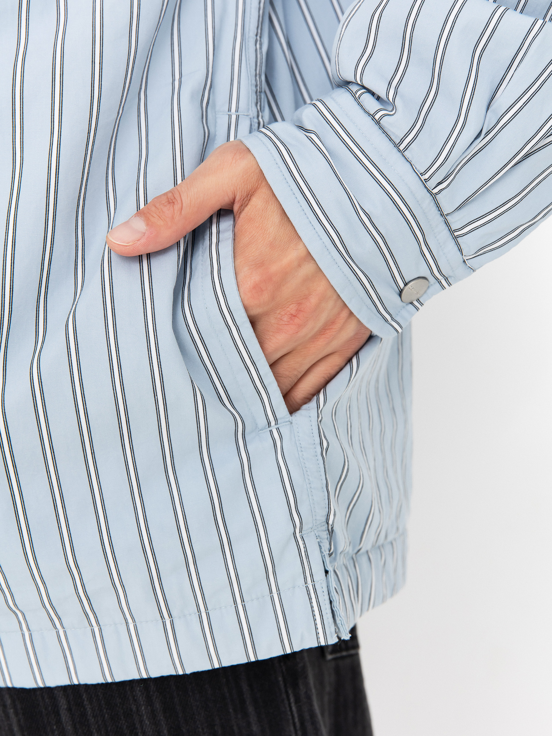 Carhartt WIP Grimsby Dzseki (grimsby stripe/blue fog)