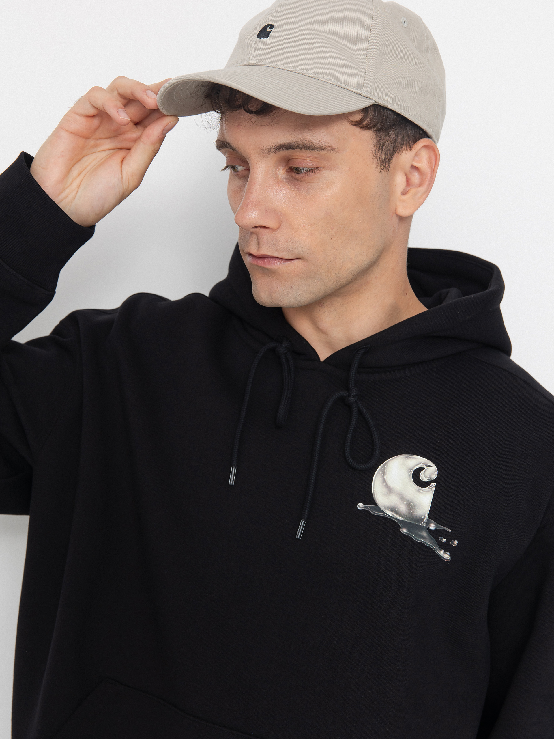 Carhartt WIP Jake Garcia HD Kapucnis pulóver (black)