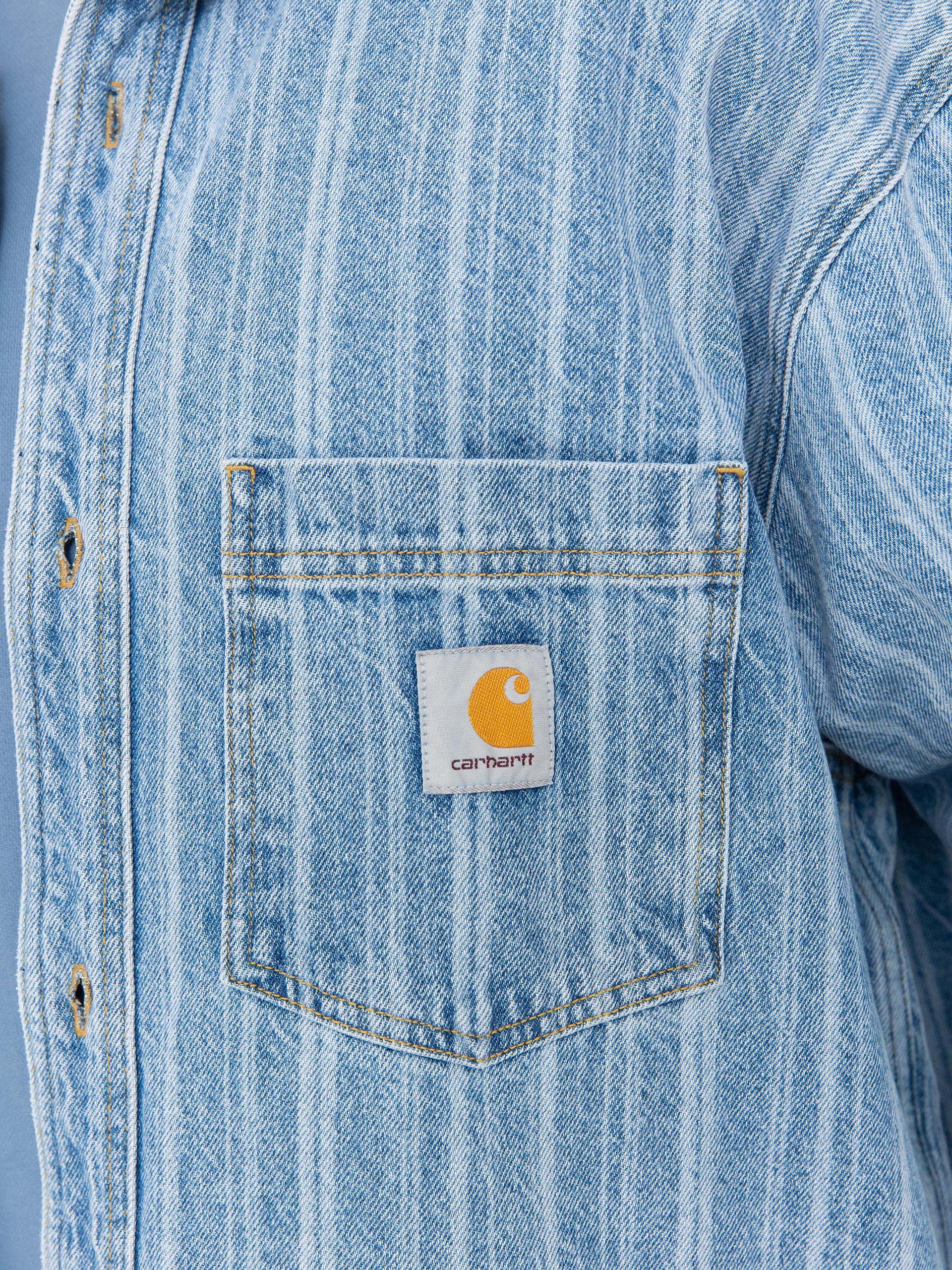 Carhartt WIP Rylan Dzseki (rylan stripe/blue/stone bleached)