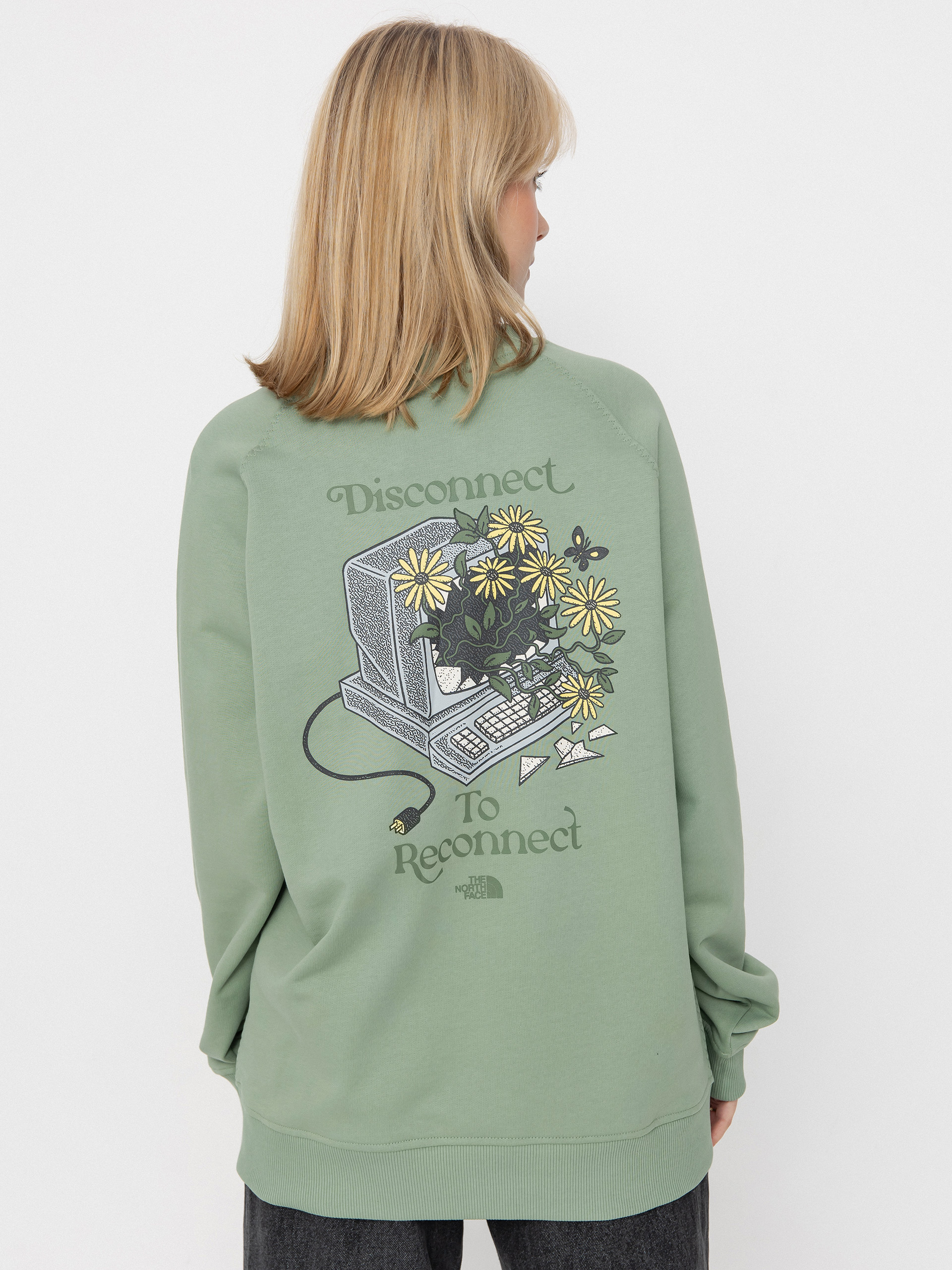 The North Face Connect Relaxed Pulu00f3ver (slate moss)