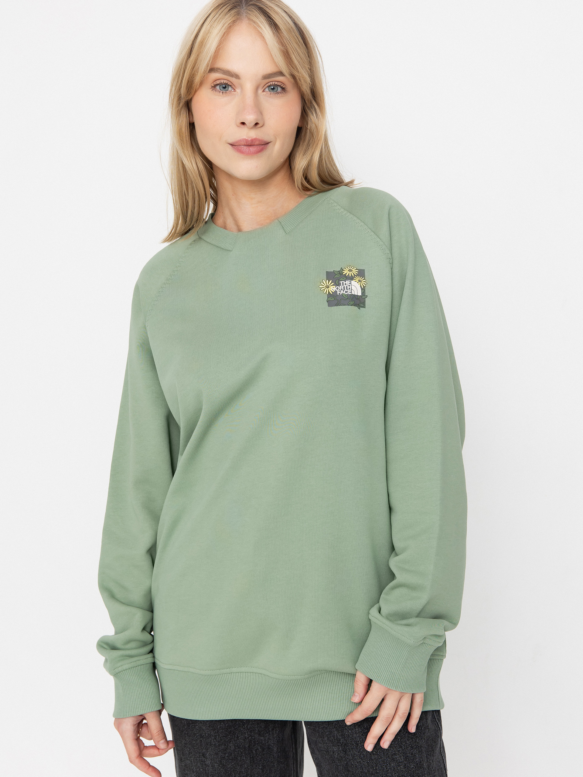 The North Face Connect Relaxed Pulóver (slate moss)