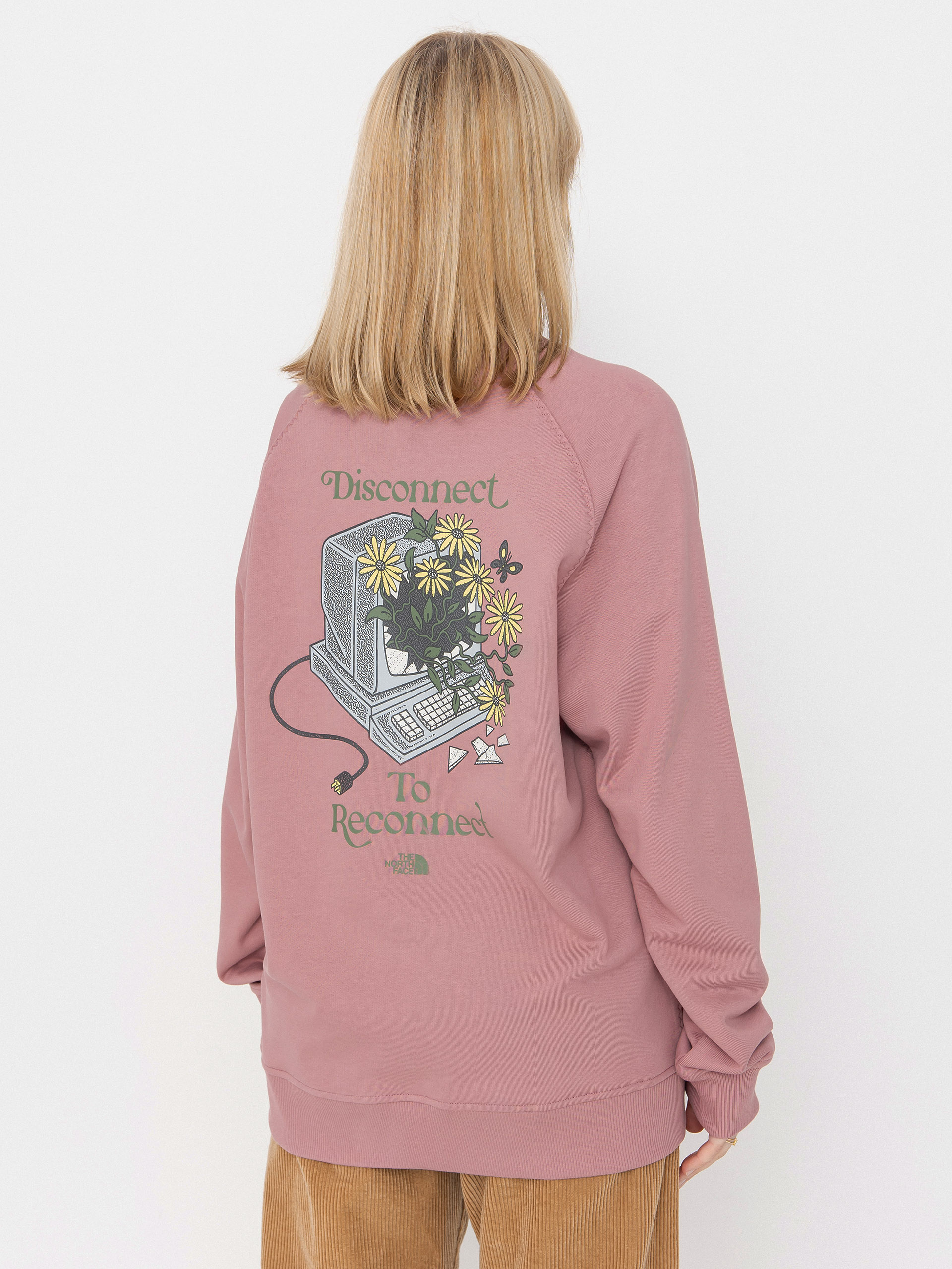 The North Face Connect Relaxed Pulóver (nostalgia rose)