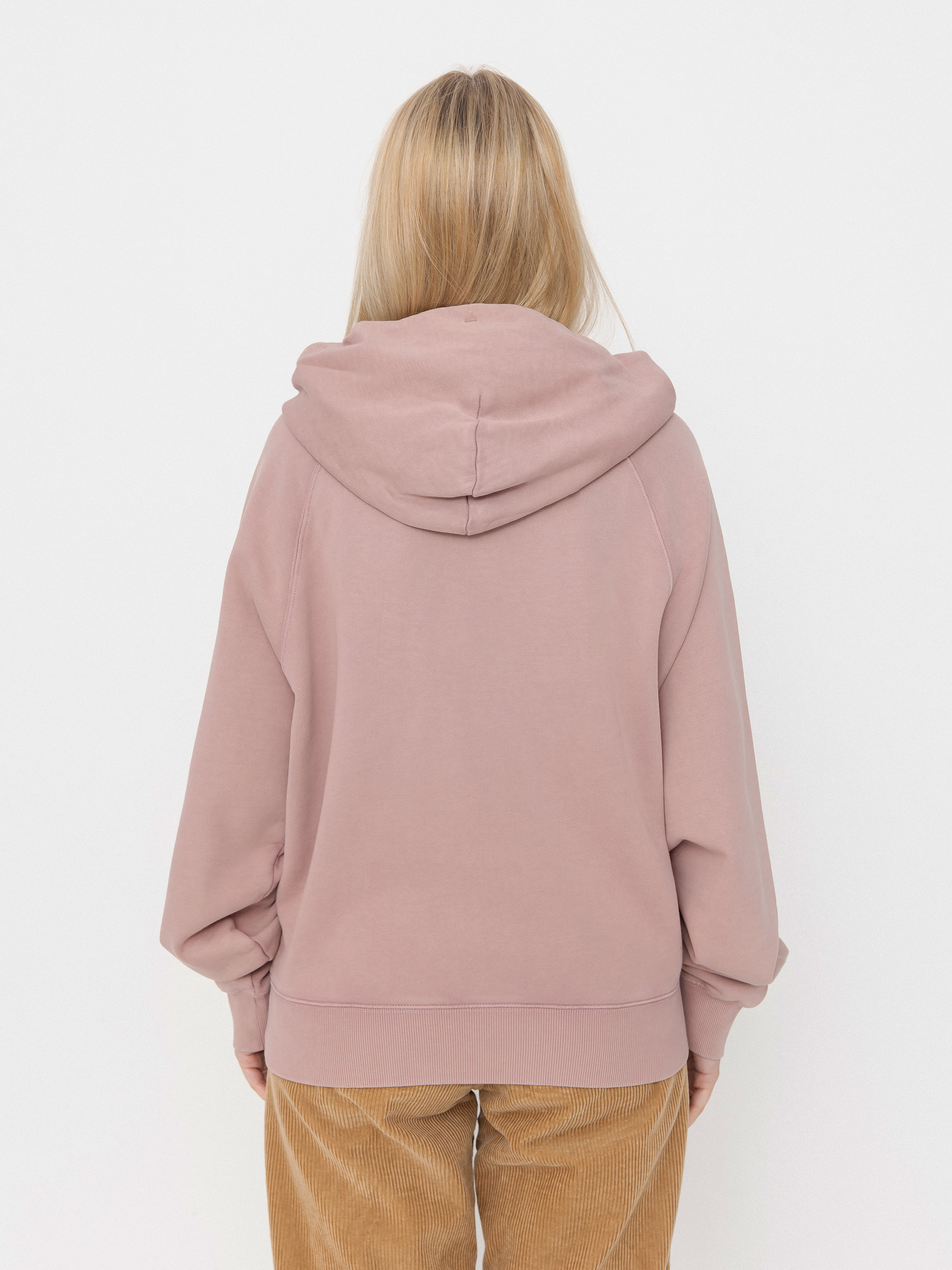 Carhartt WIP Hudson HD Wmn Kapucnis pulóver (daphne/chalk wash)